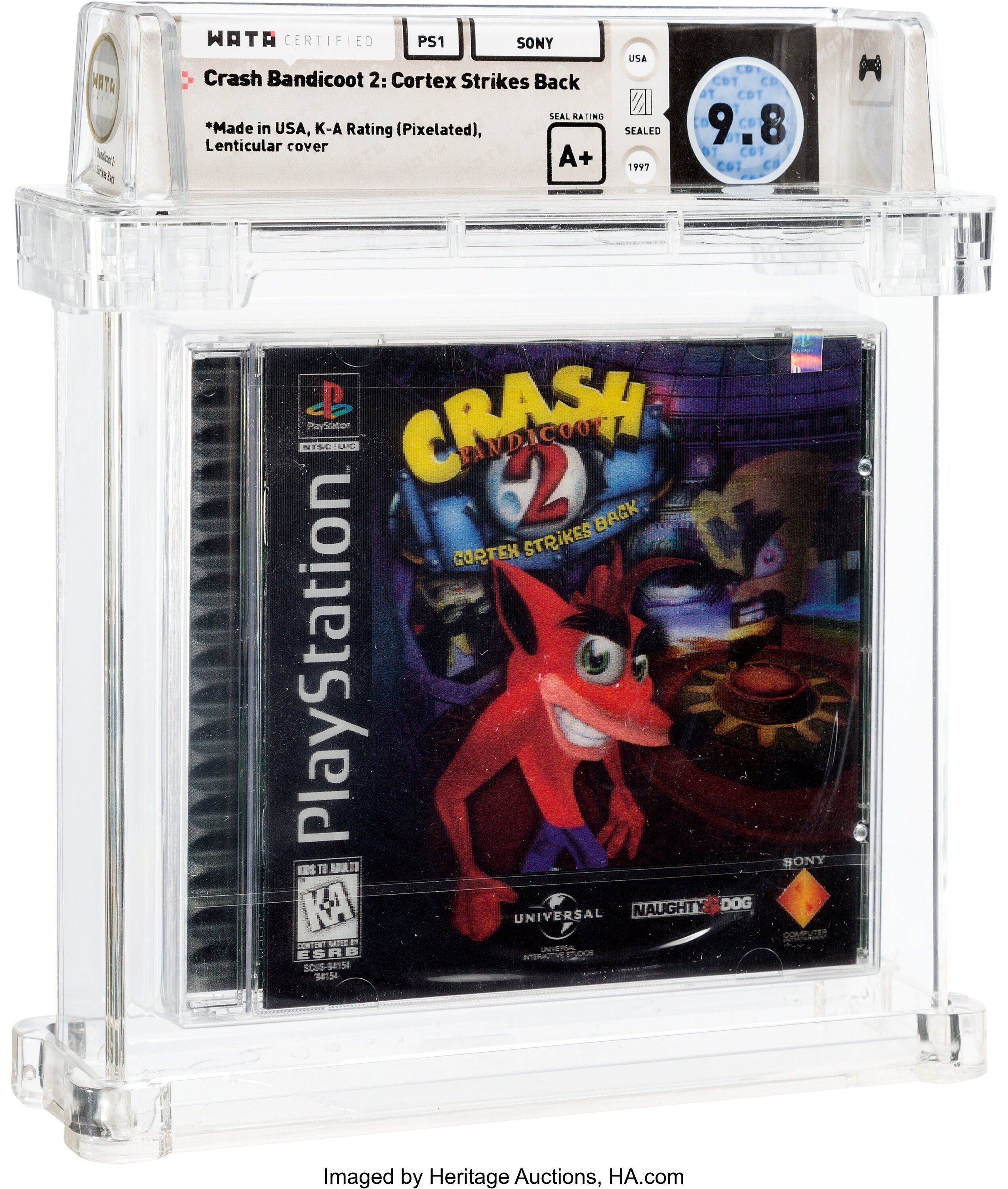 Crash Bandicoot 2: Cortex Strikes Back (PS1) — Pop Report