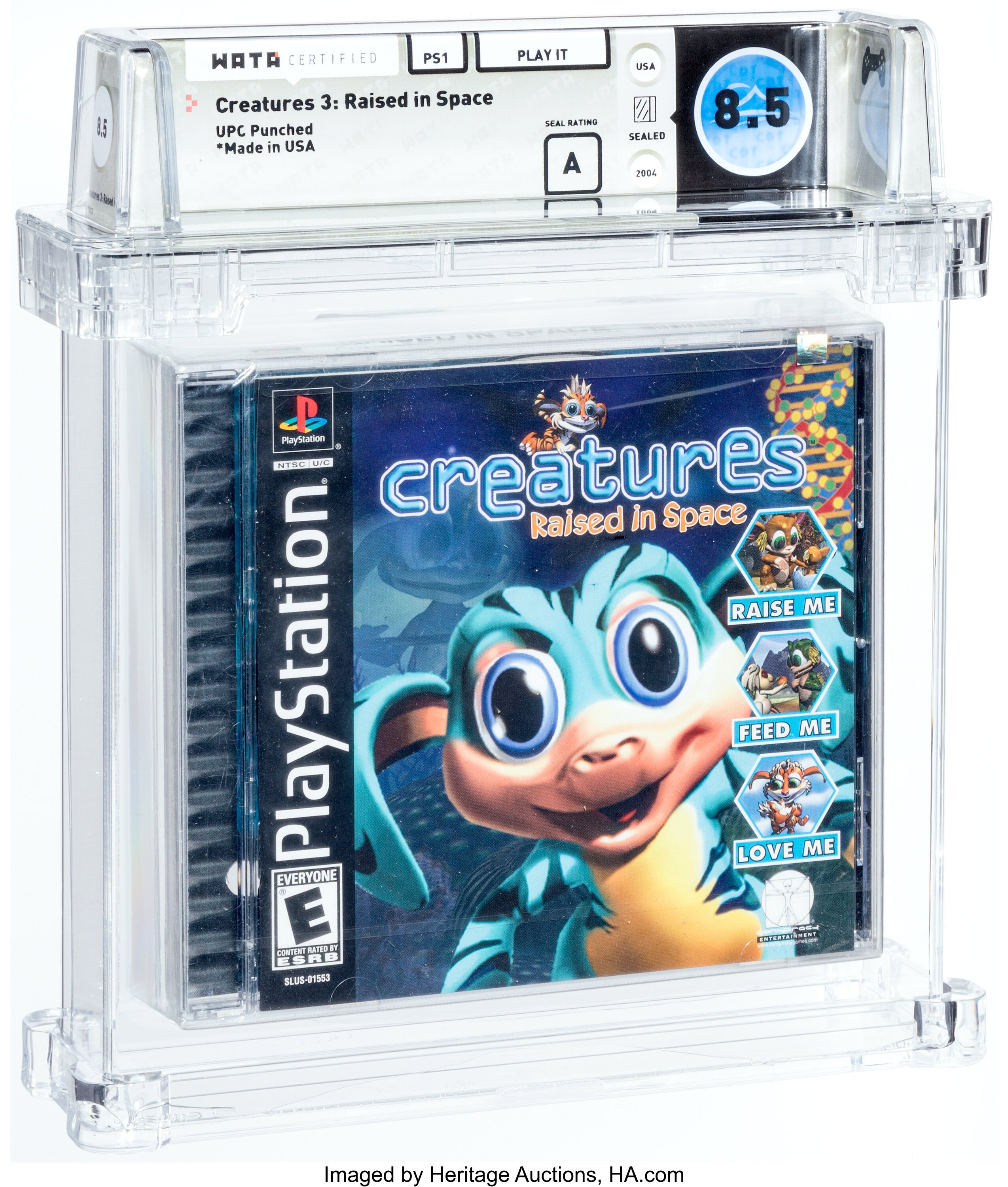 Creatures 3: Raised in Space (PS1) — PSA Pop Report & Prices