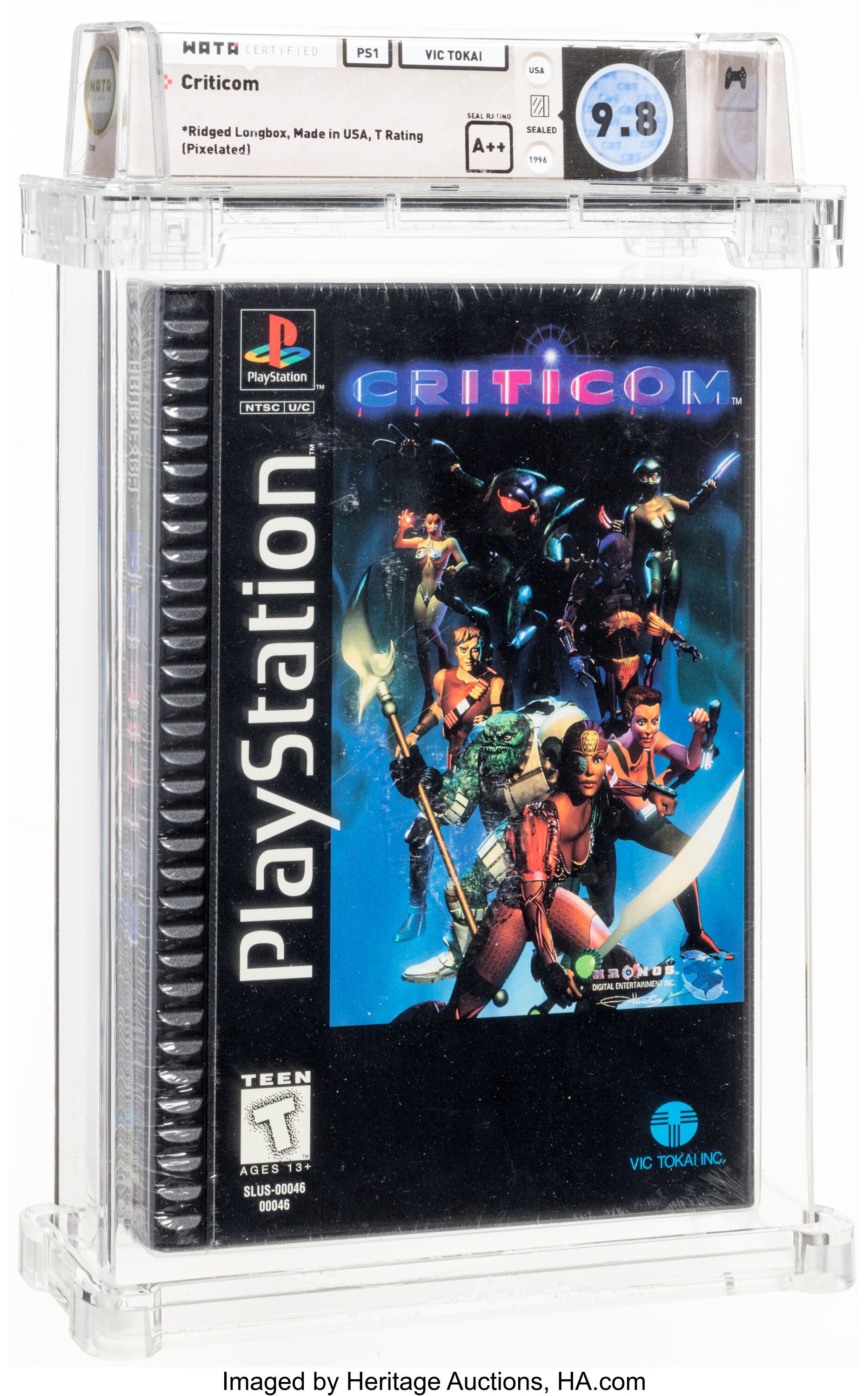 Criticom (PS1): PSA Pop Report & Prices