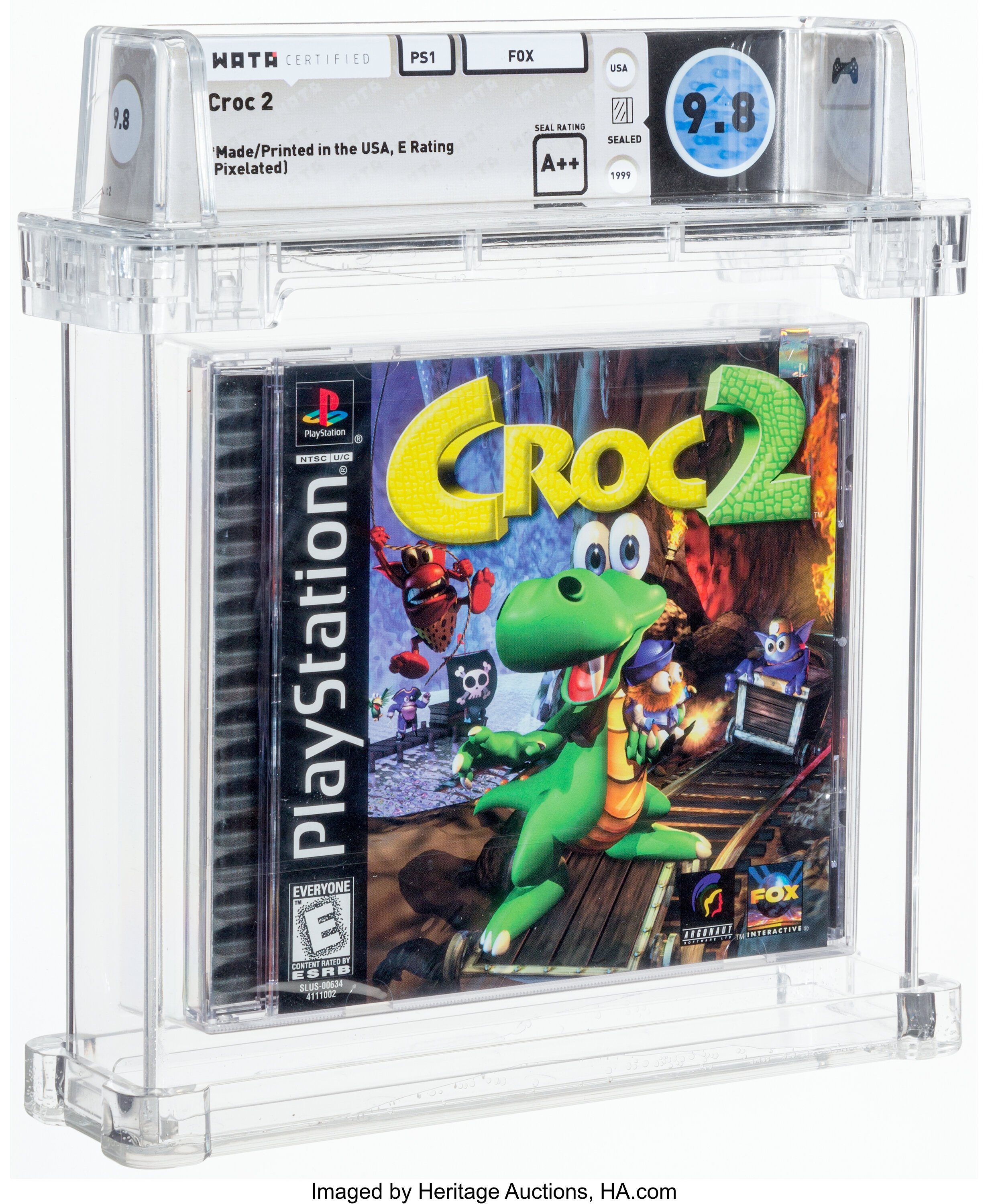 Croc 2 (PS1): PSA Pop Report & Prices