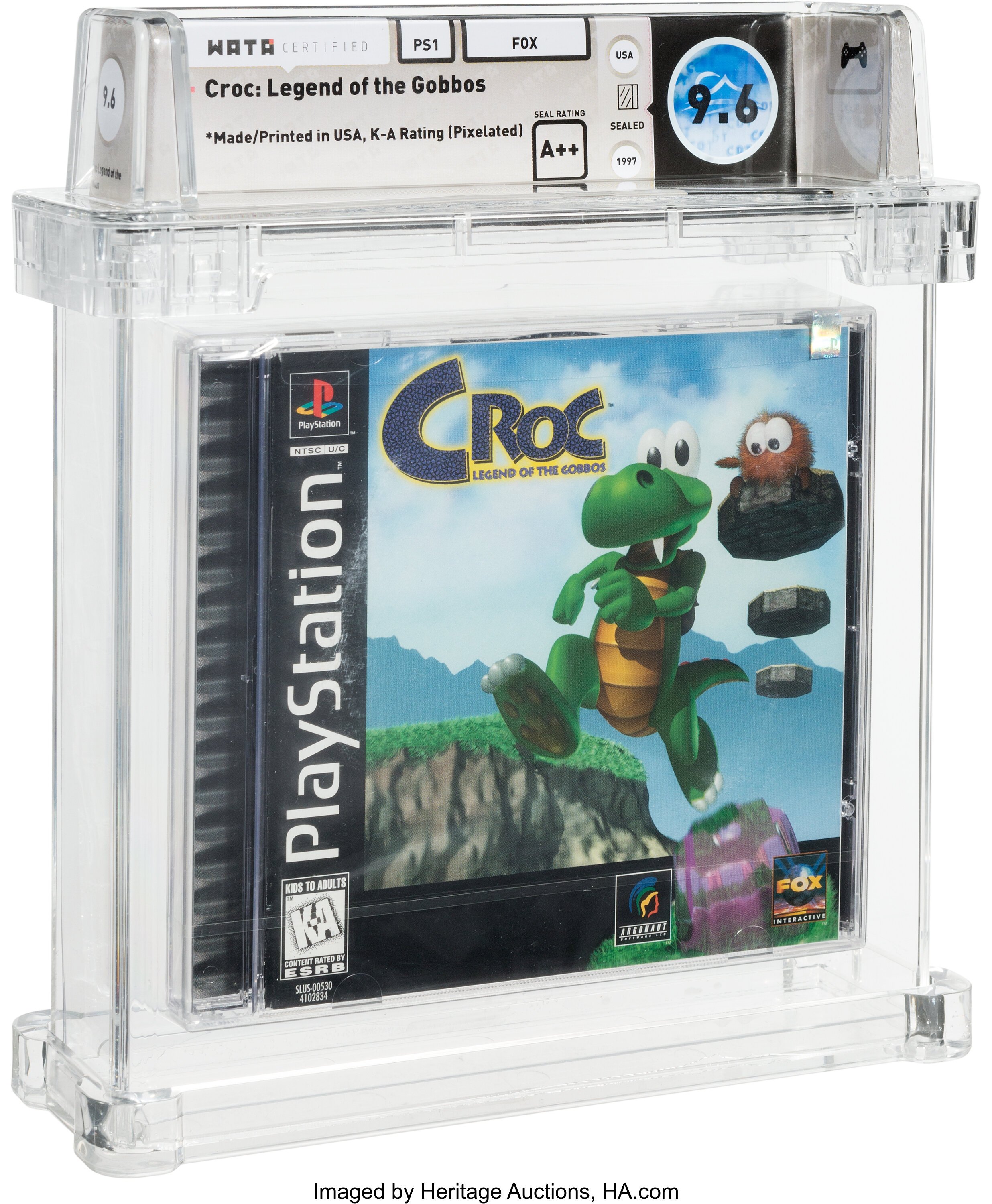 Croc: Legend of the Gobbos (PS1) — PSA Pop Report & Prices