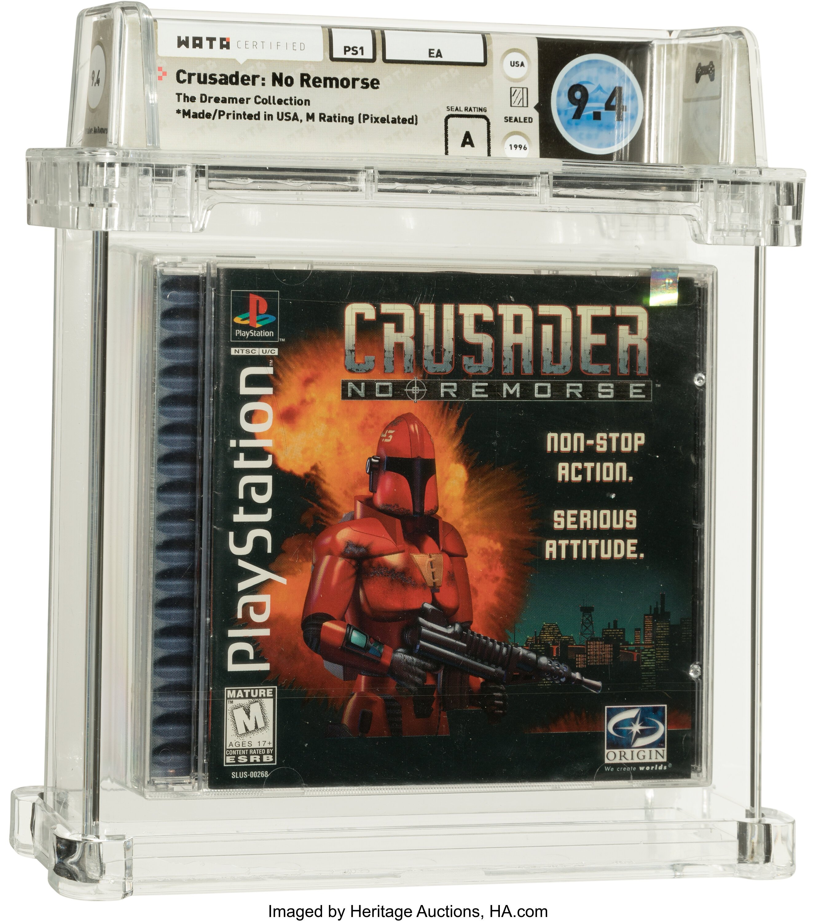 Crusader: No Remorse (PS1) — PSA Pop Report & Prices
