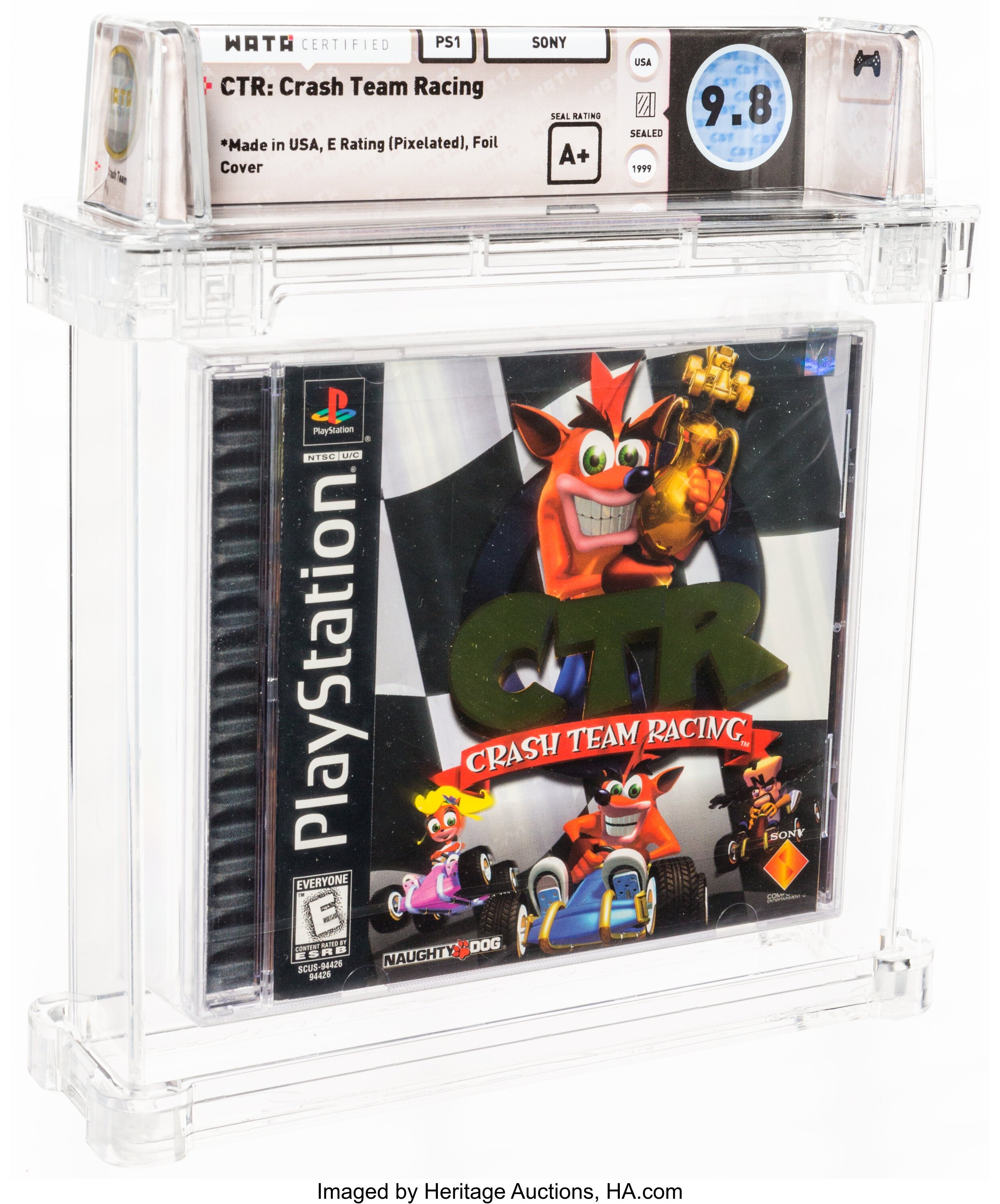 CTR: Crash Team Racing (PS1) — PSA Pop Report & Prices
