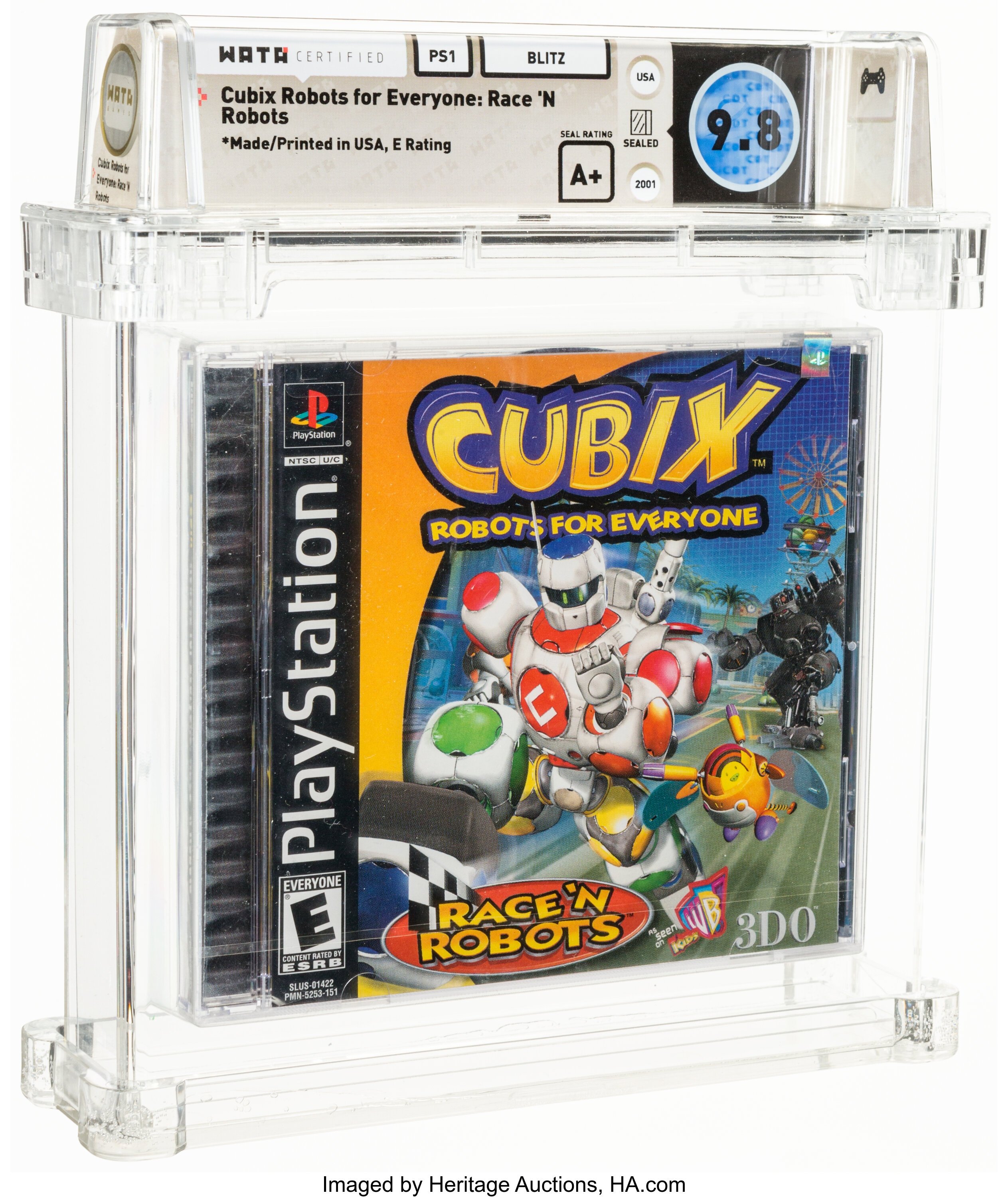 Cubix Robots for Everyone: Race 'N Robots (PS1) — Pop Report