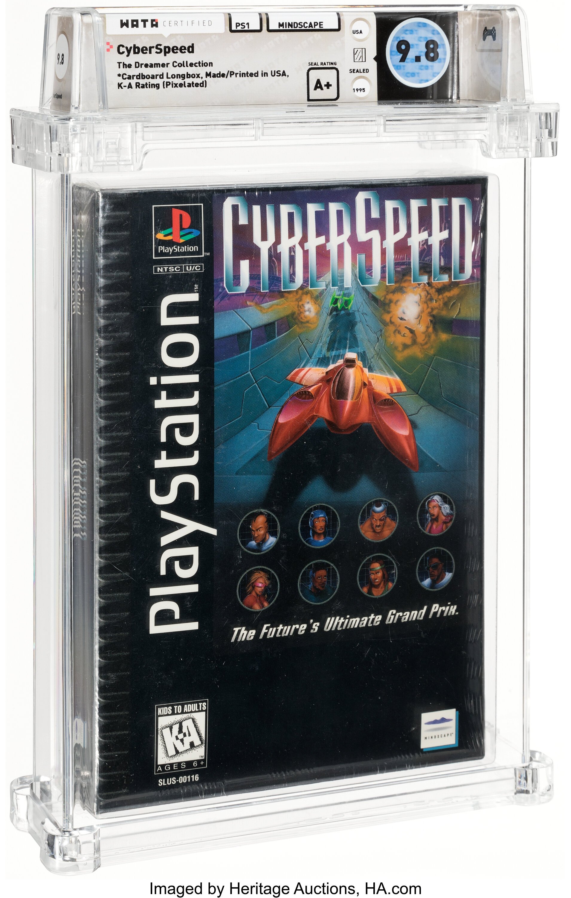 CyberSpeed (PS1): PSA Pop Report & Prices