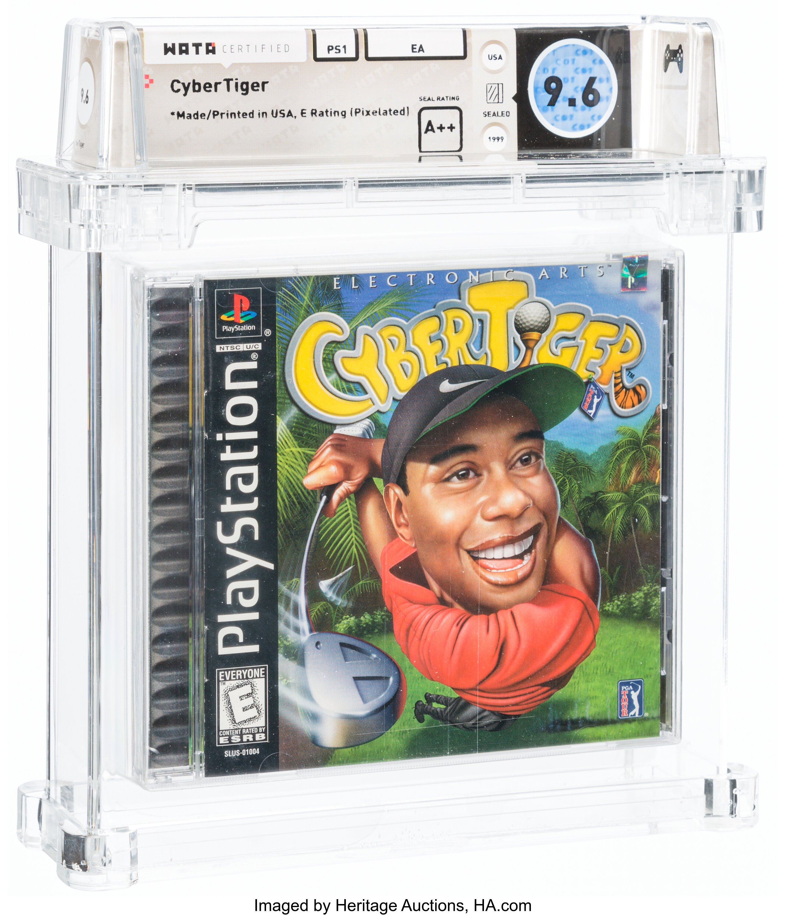 CyberTiger (PS1): PSA Pop Report & Prices