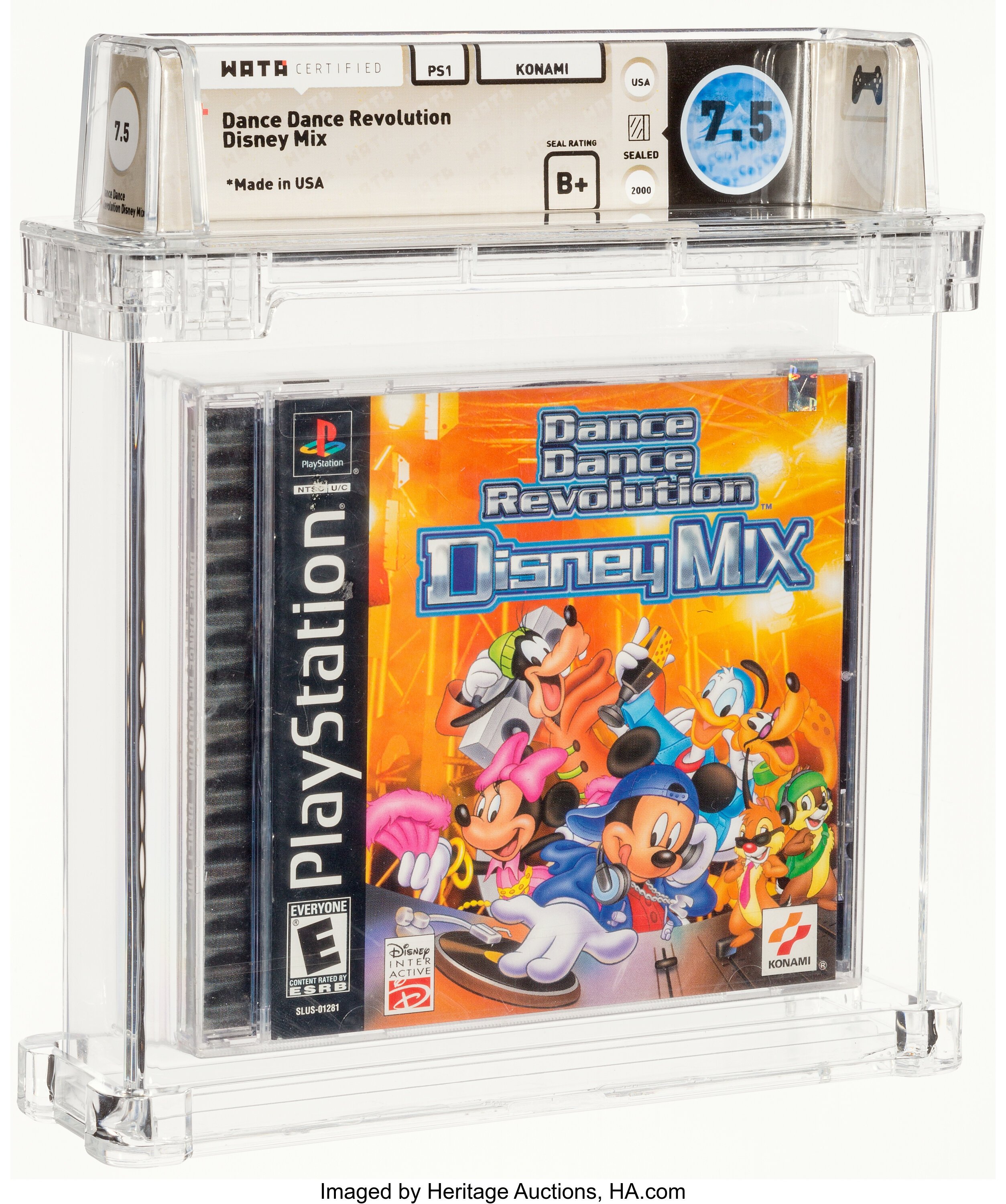 Dance Dance Revolution Disney Mix (PS1): PSA Pop & Prices