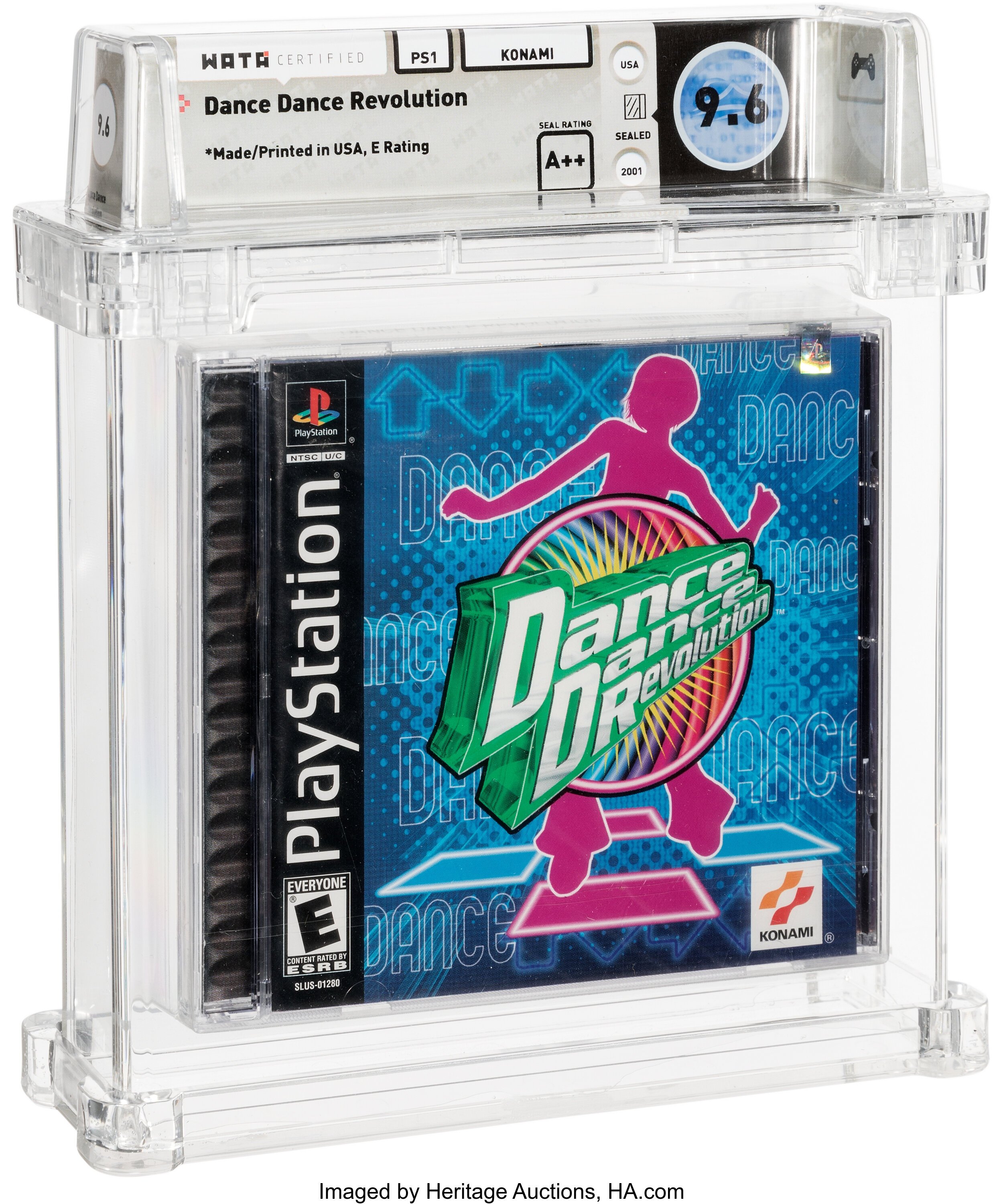 Dance Dance Revolution (PS1): PSA Pop Report & Prices