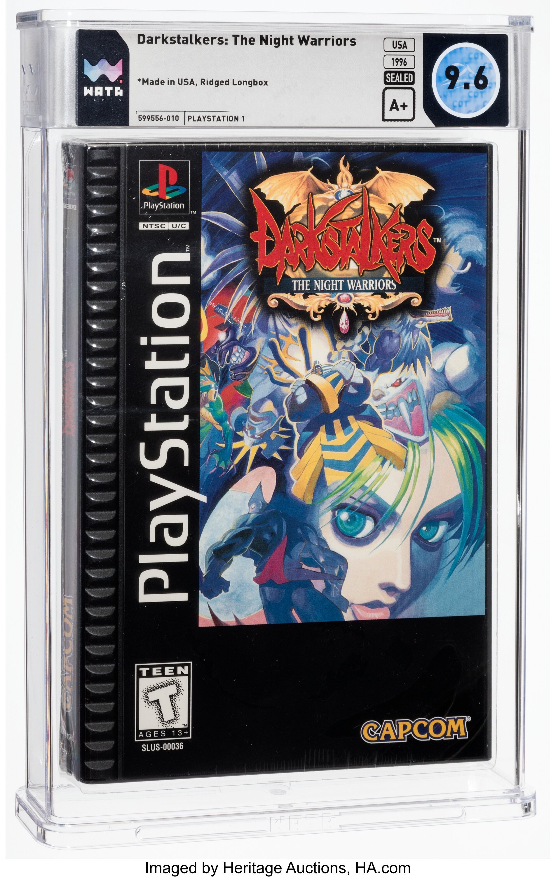 Darkstalkers: The Night Warriors (PS1) — PSA Pop & Prices