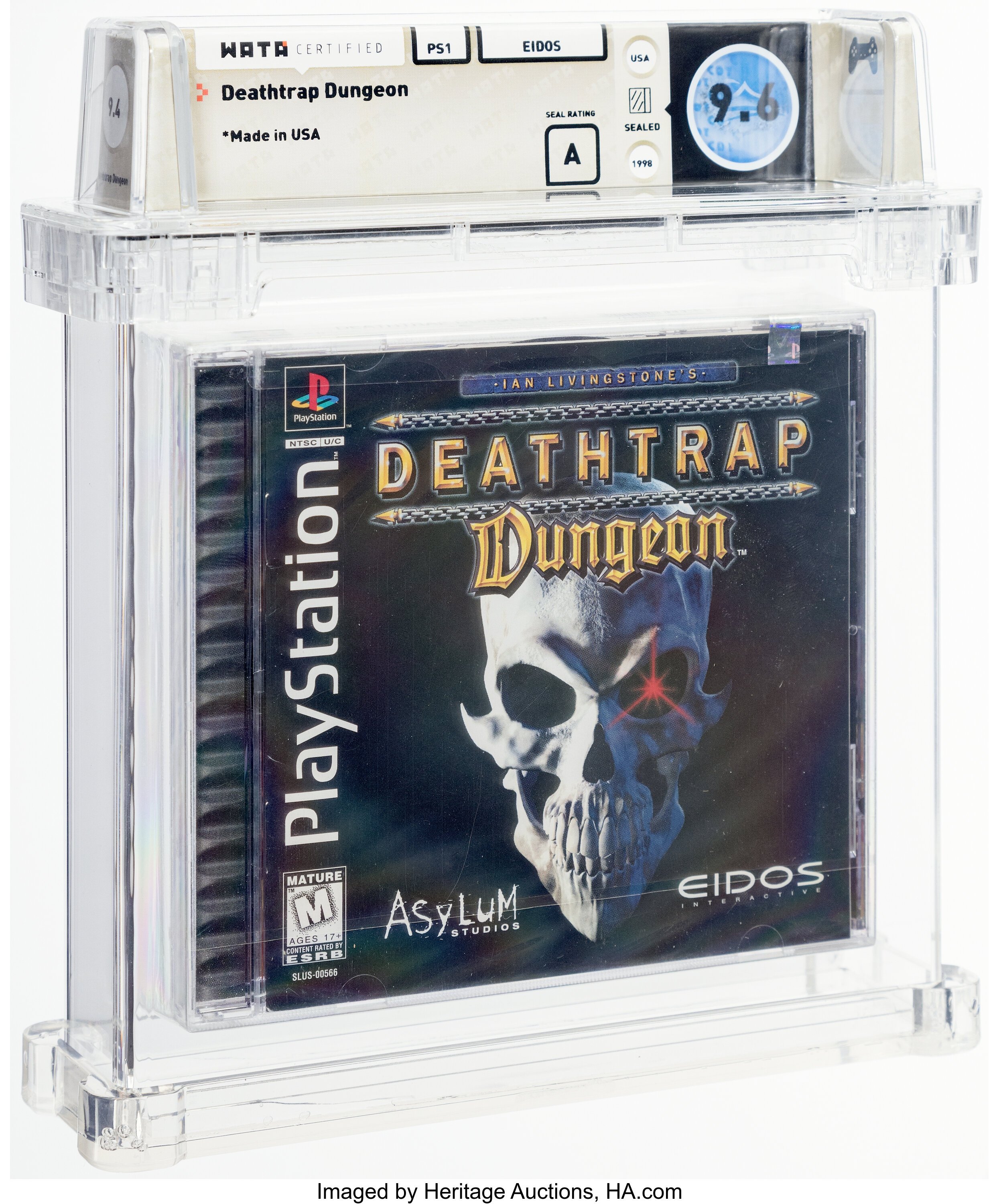 Deathtrap Dungeon (PS1): PSA Pop Report & Prices