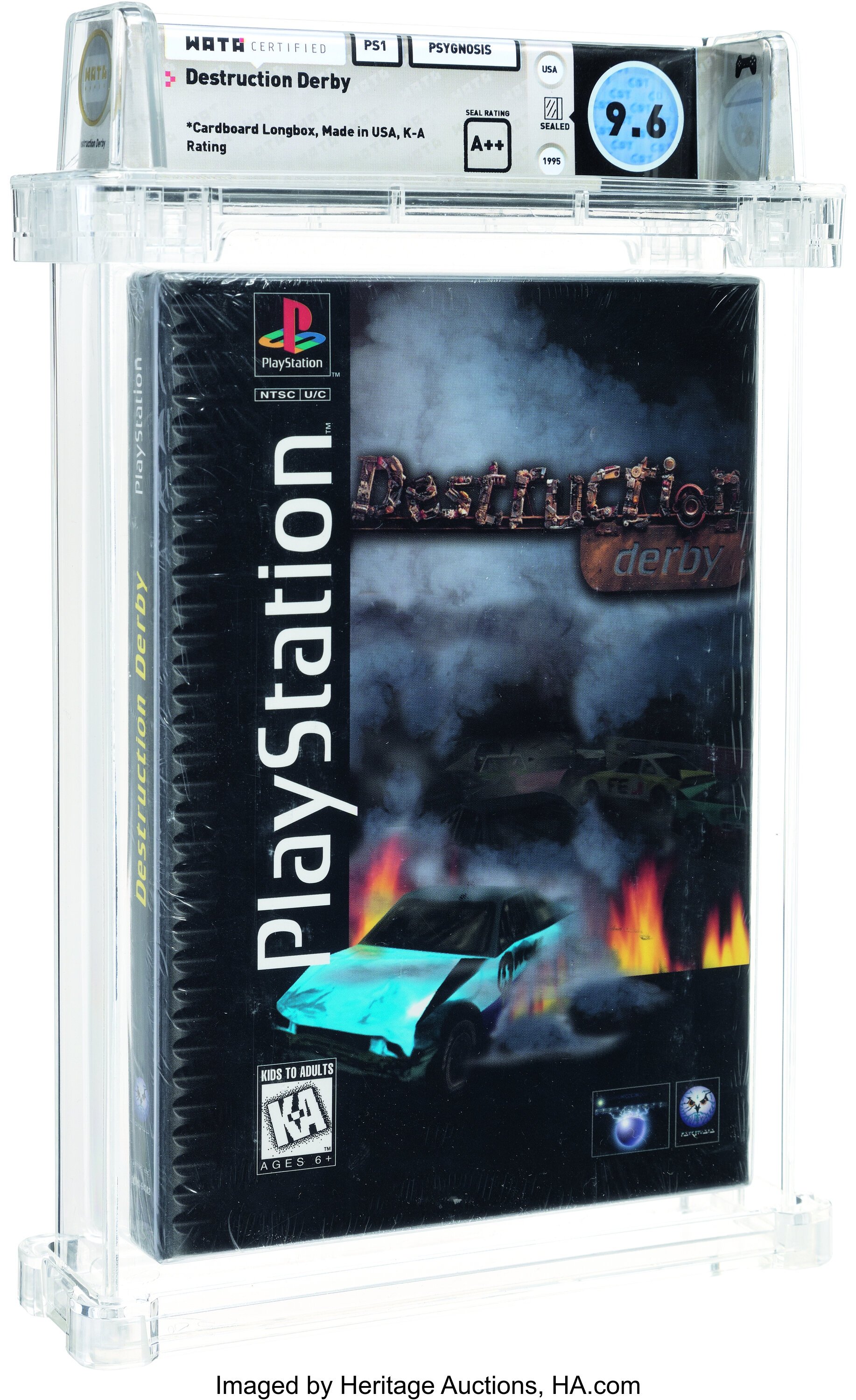 Destruction Derby (PS1): PSA Pop Report & Prices