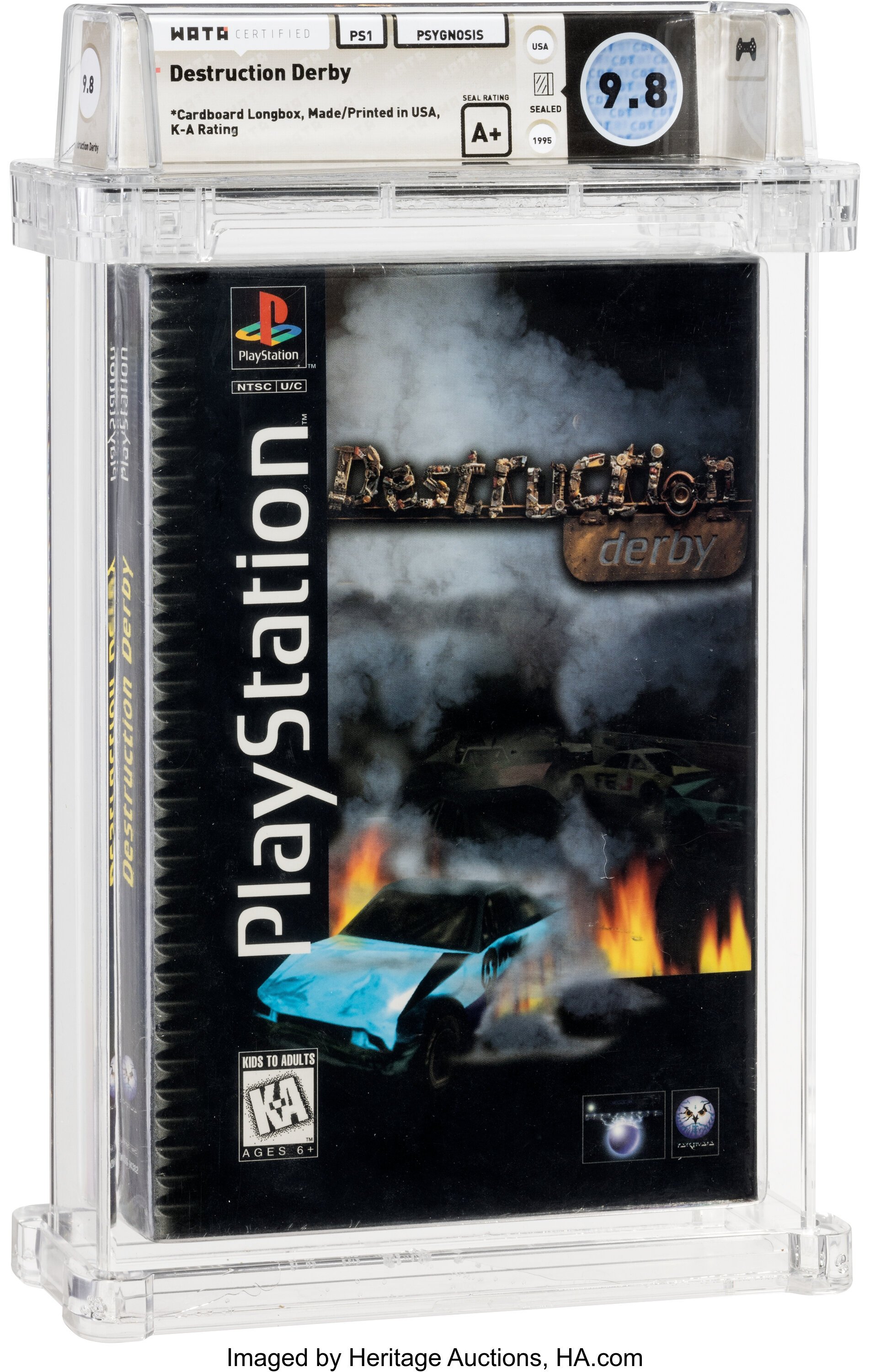 Destruction Derby graded slab