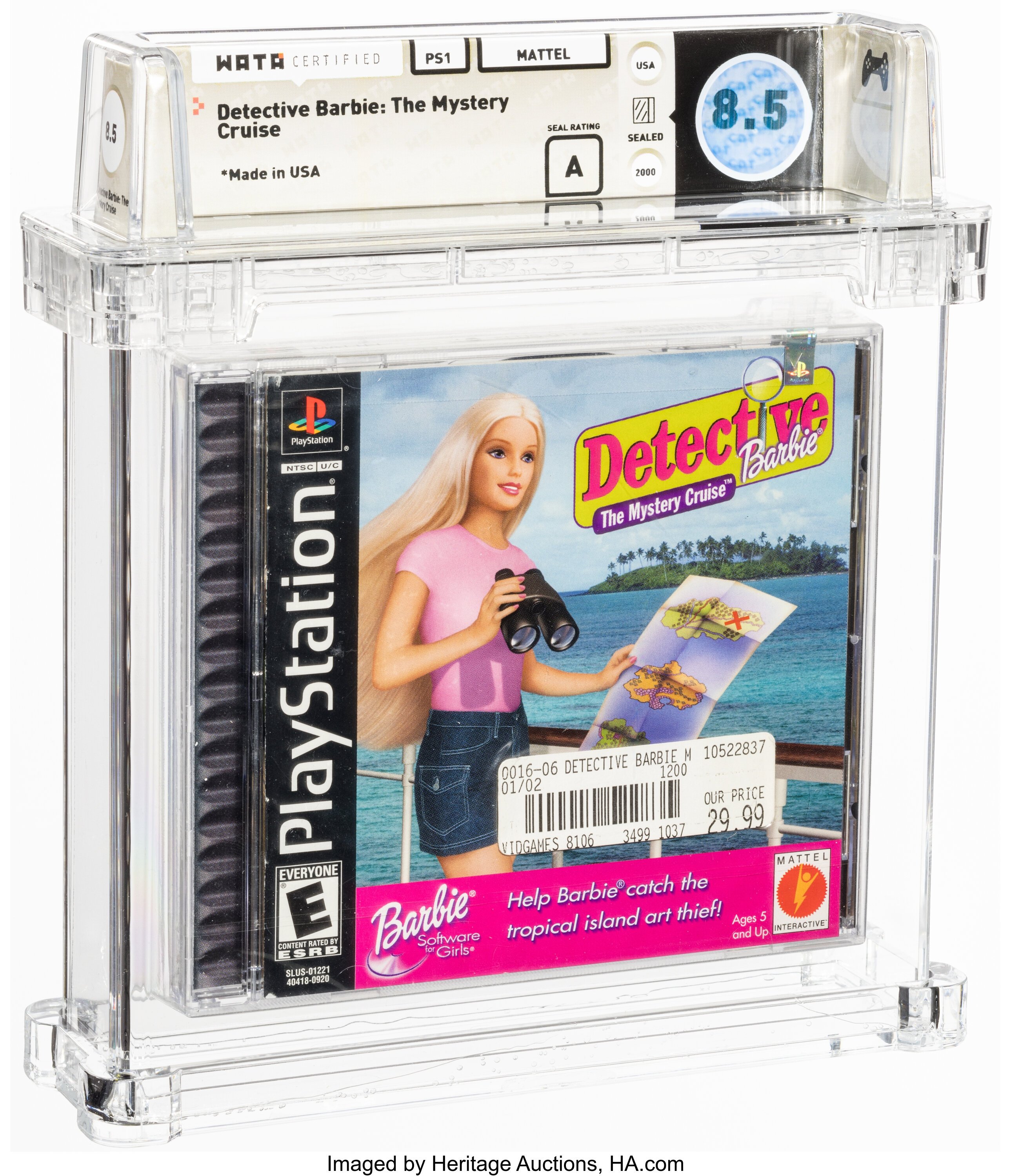 Detective Barbie: The Mystery Cruise (PS1) — Pop Report