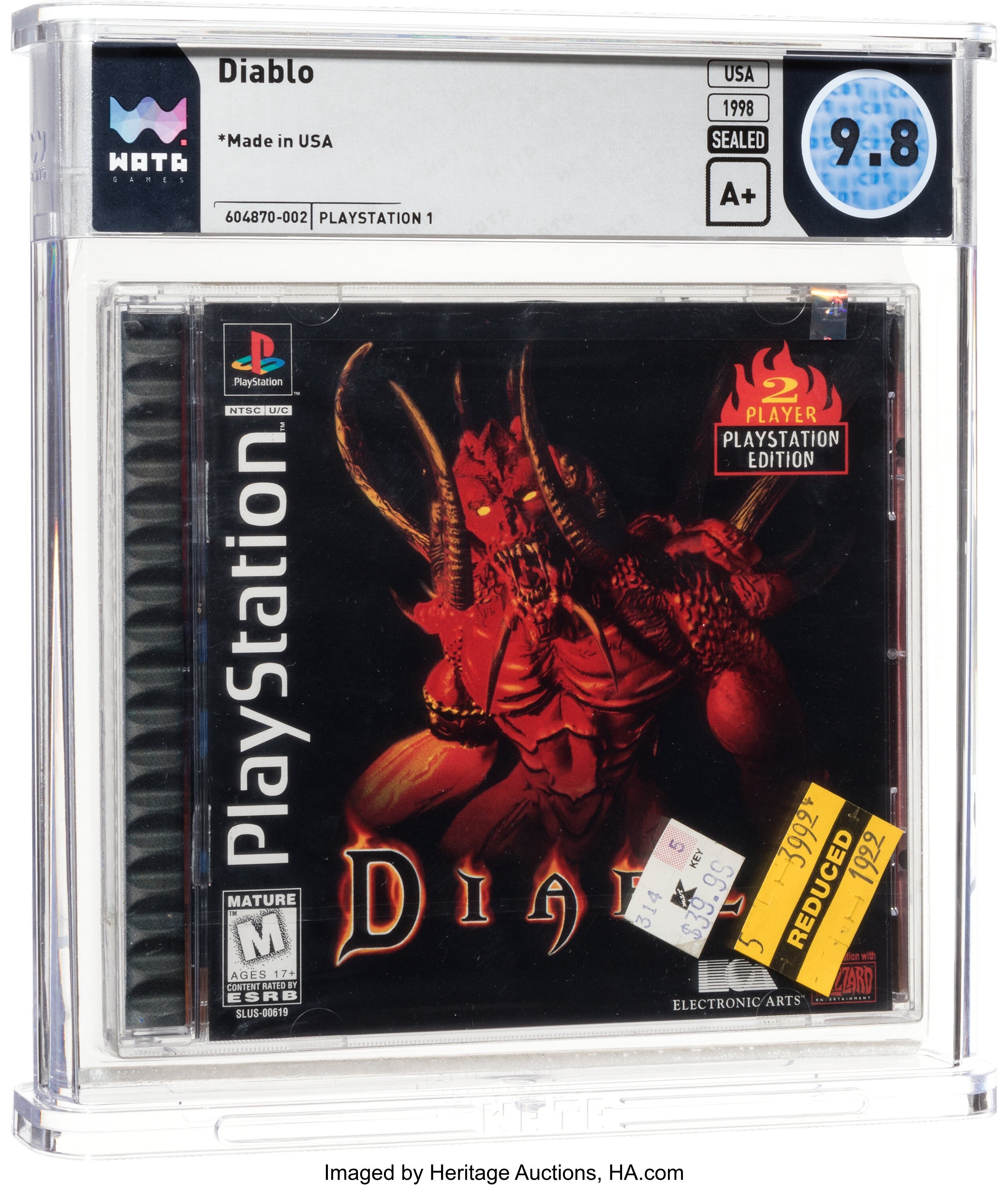 Diablo (PS1): PSA Pop Report & Prices