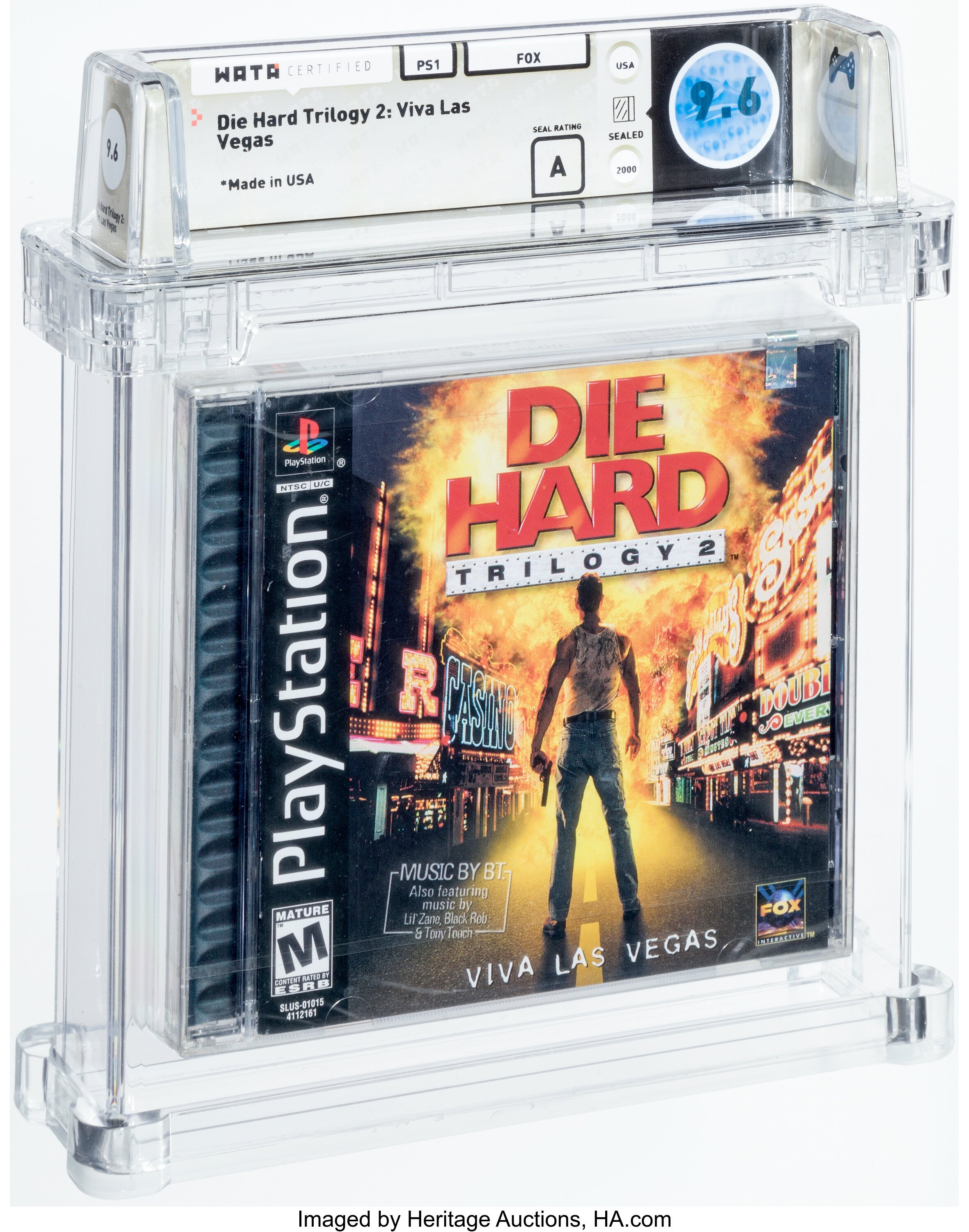 Die Hard Trilogy 2: Viva Las Vegas (PS1) — PSA Pop & Prices