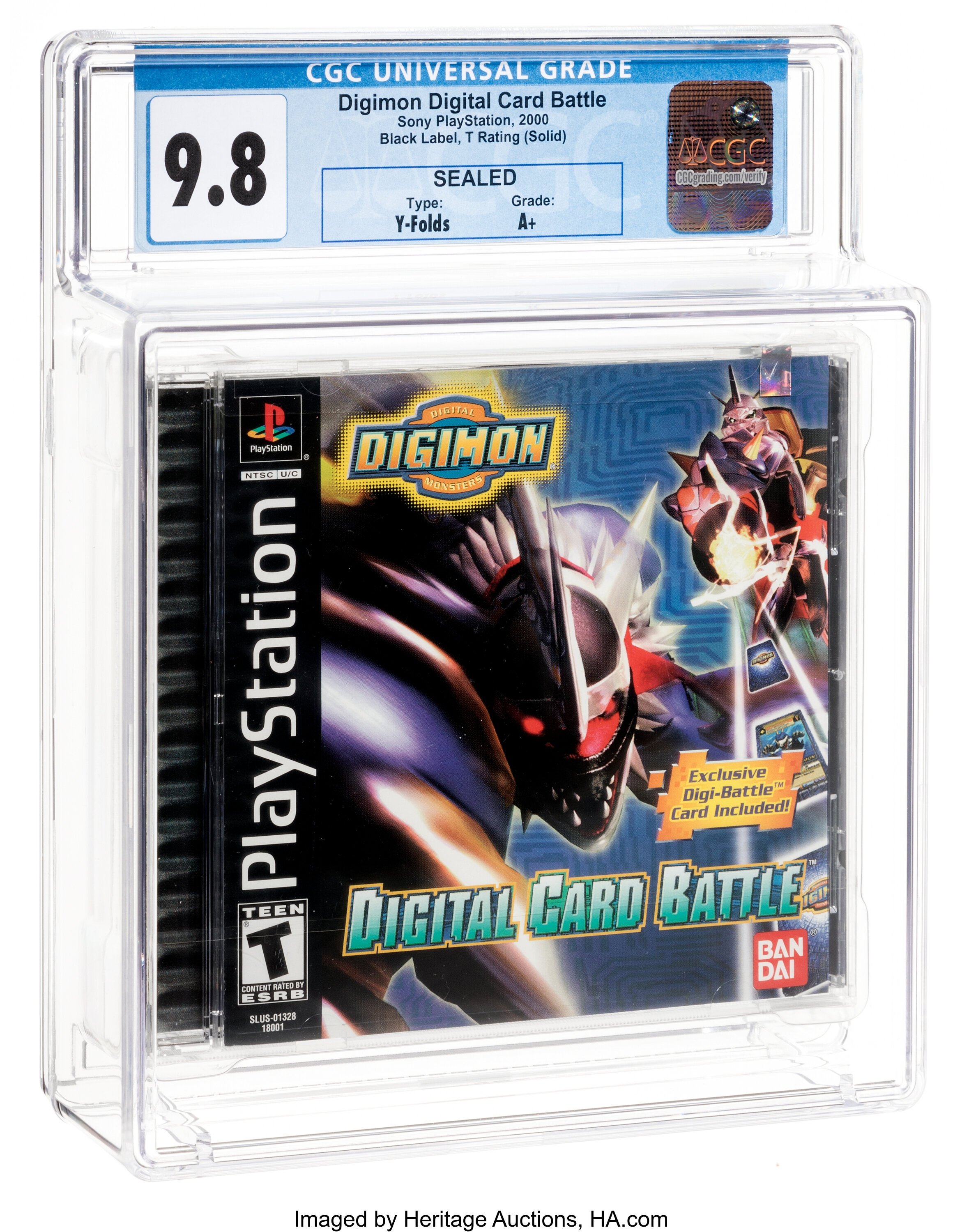 Digimon Digital Card Battle (PS1): PSA Pop Report & Prices
