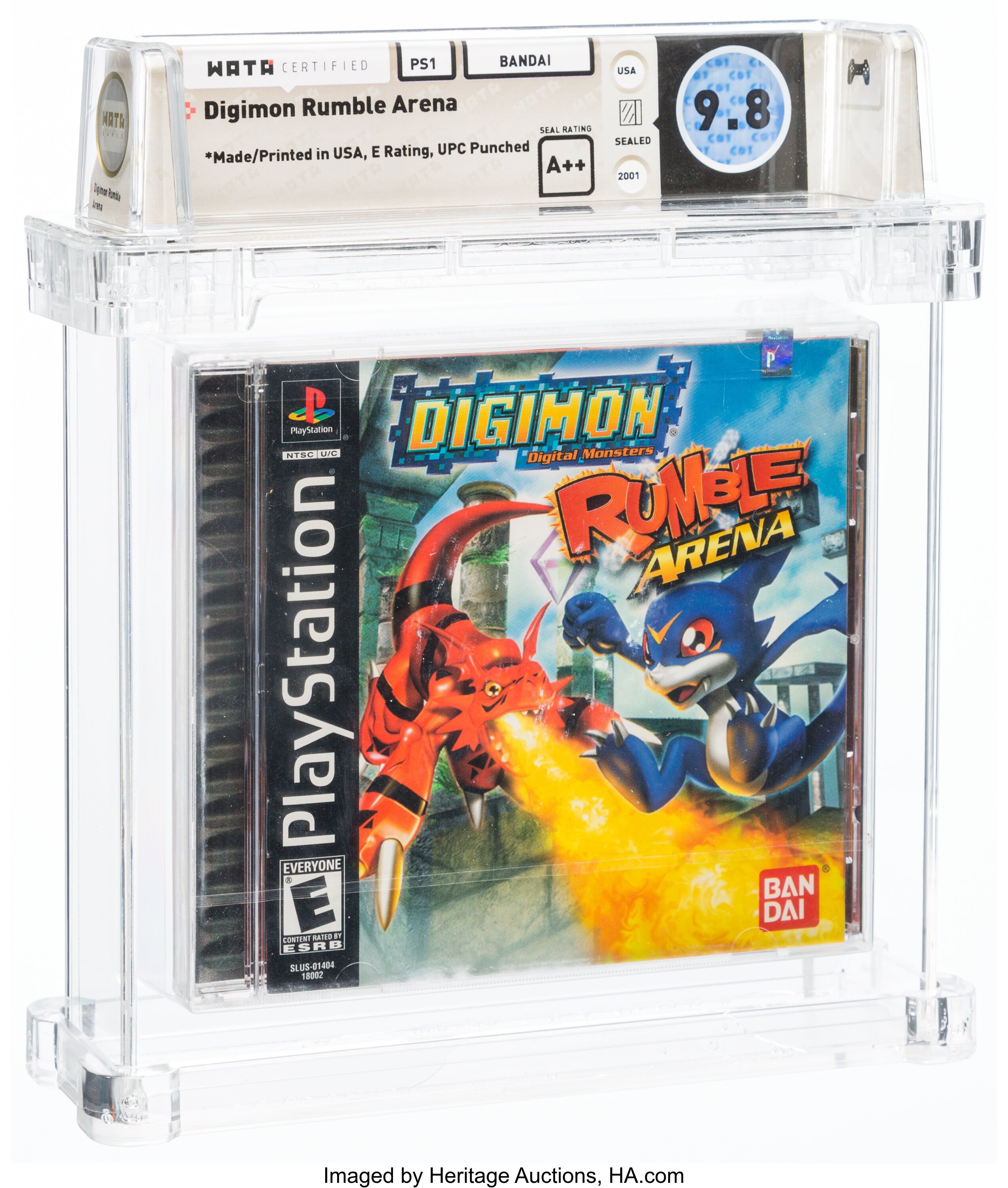 Digimon Rumble Arena (PS1): PSA Pop Report & Prices
