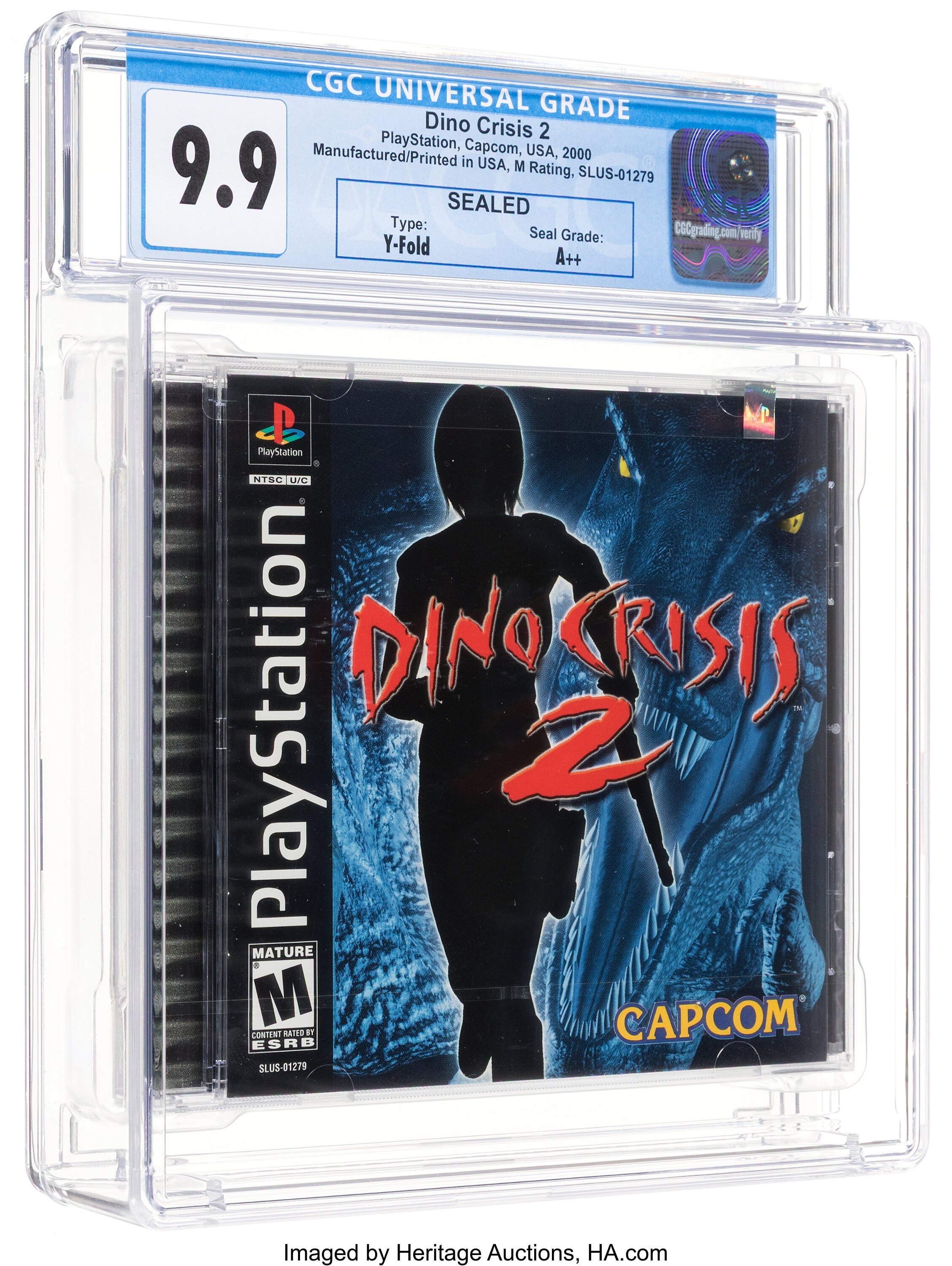 Dino Crisis 2 (PS1): PSA Pop Report & Prices