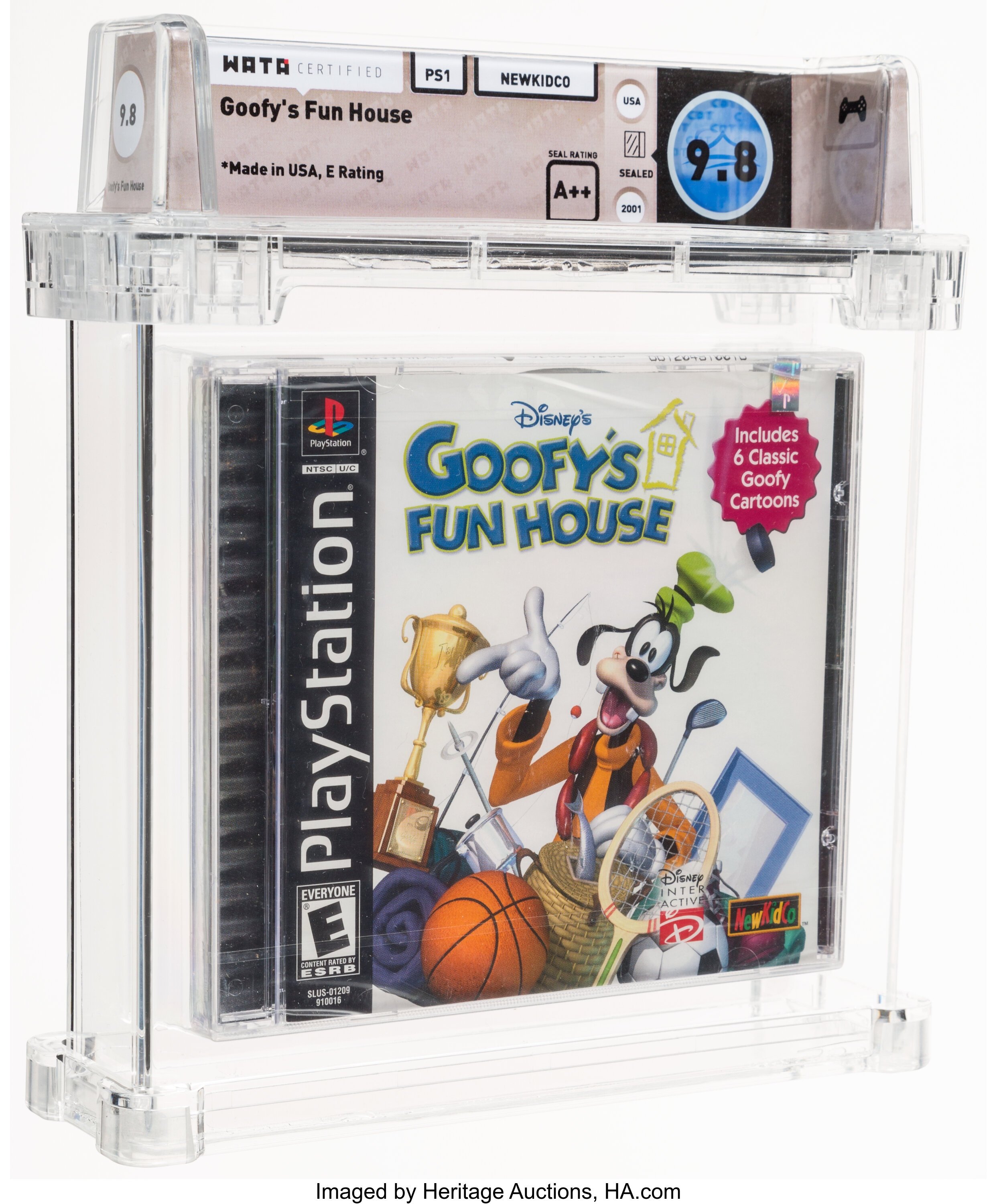 Disney's Goofy's Fun House (PS1): PSA Pop Report & Prices