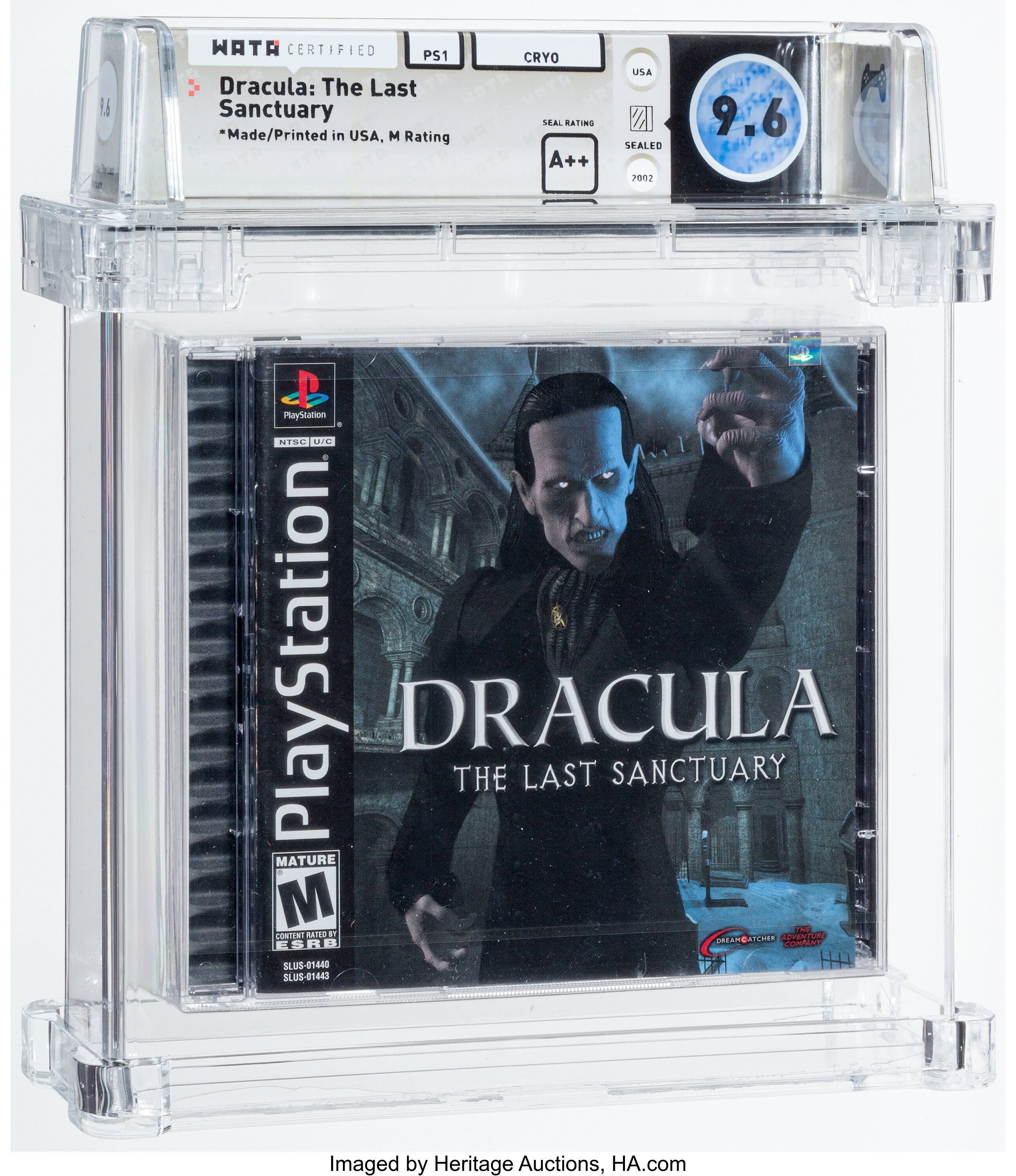 Dracula: The Last Sanctuary (PS1) — PSA Pop Report & Prices