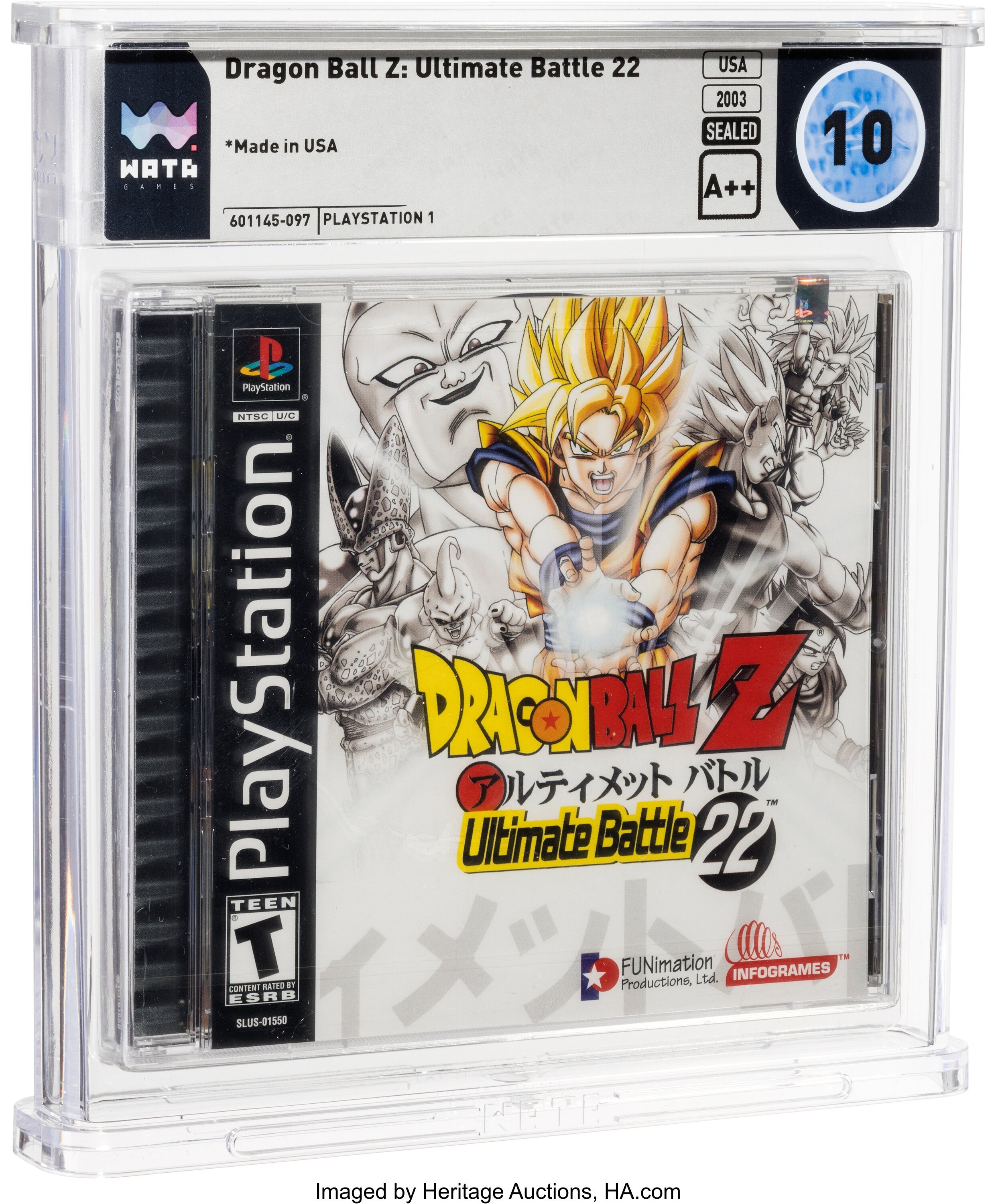 Dragon Ball Z: Ultimate Battle 22 (PS1) — PSA Pop & Prices