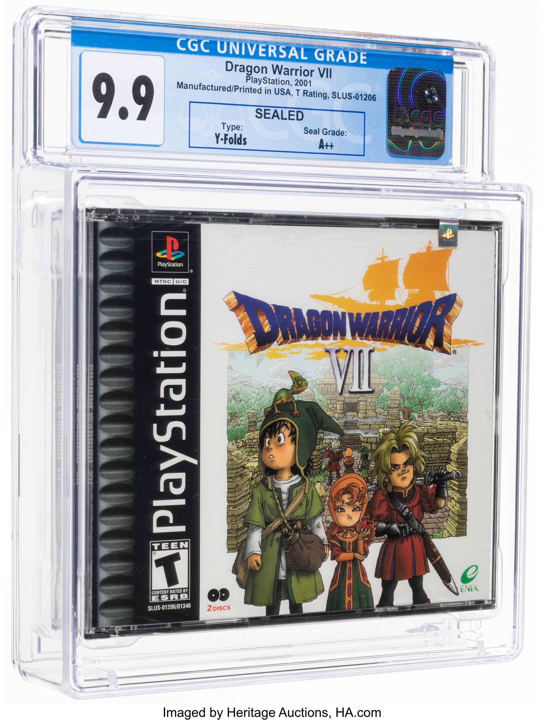 Dragon Warrior VII (PS1): PSA Pop Report & Prices
