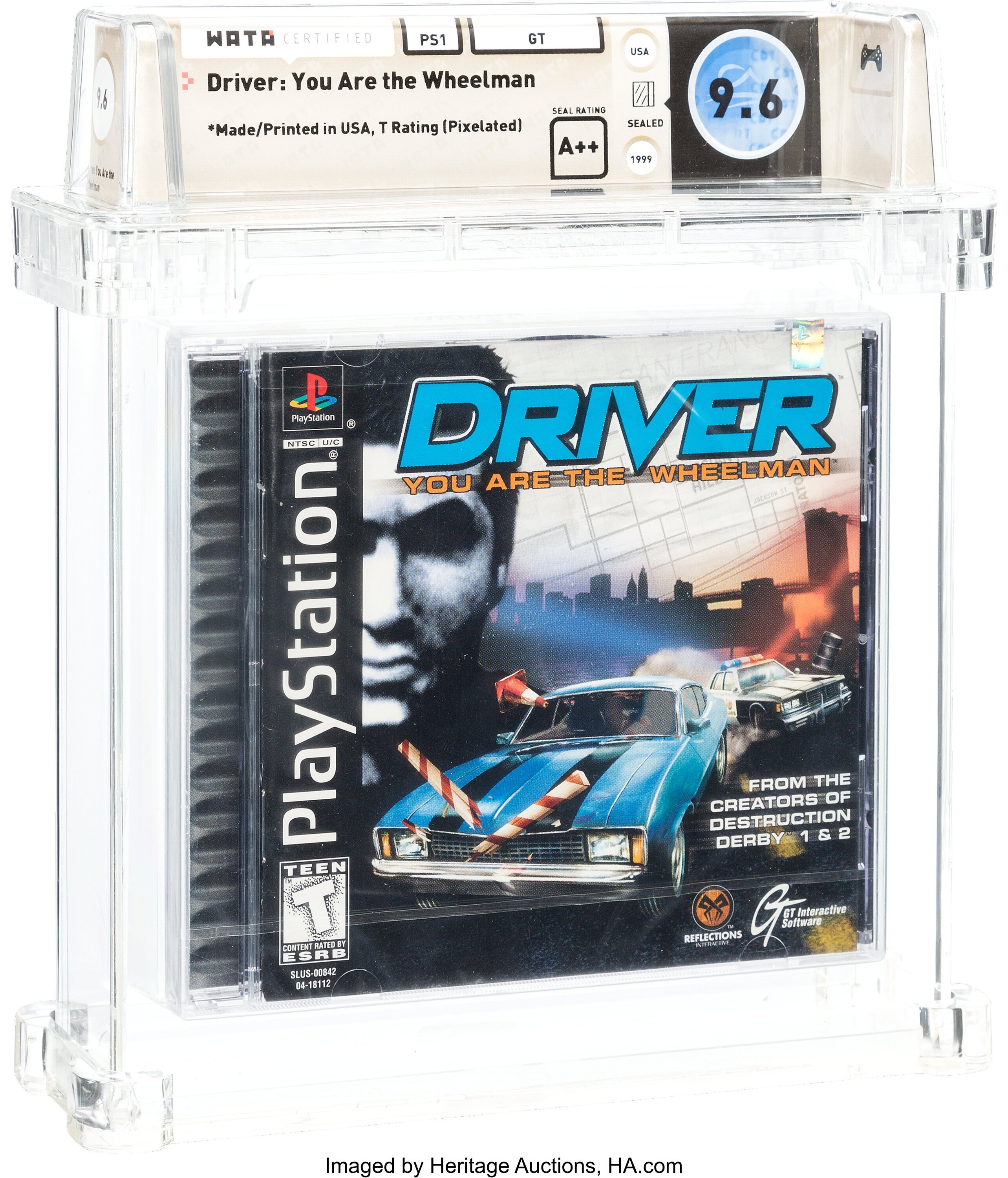 Driver: You Are the Wheelman (PS1) — PSA Pop Report & Prices