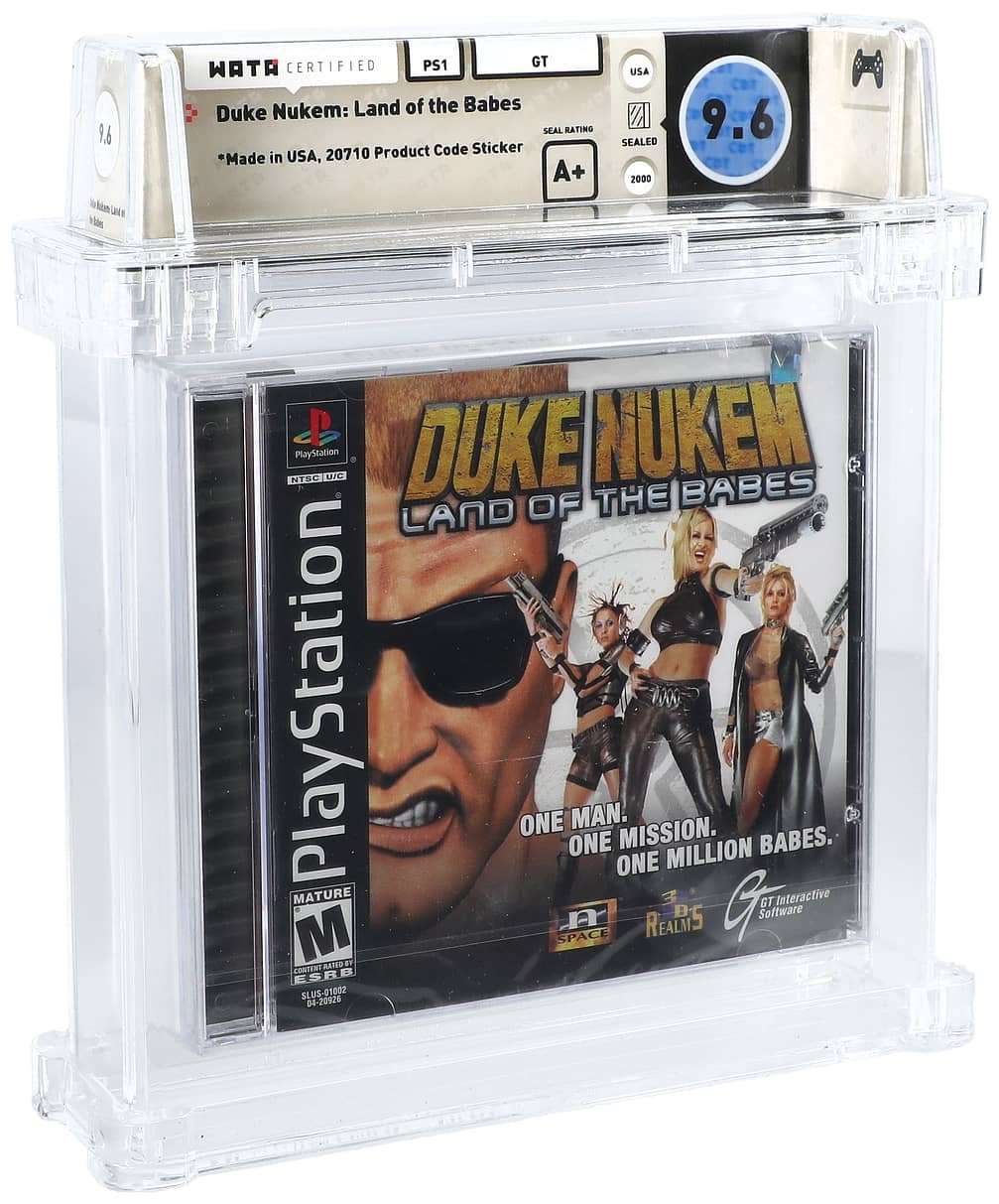 Duke Nukem: Land of the Babes (PS1) — PSA Pop & Prices