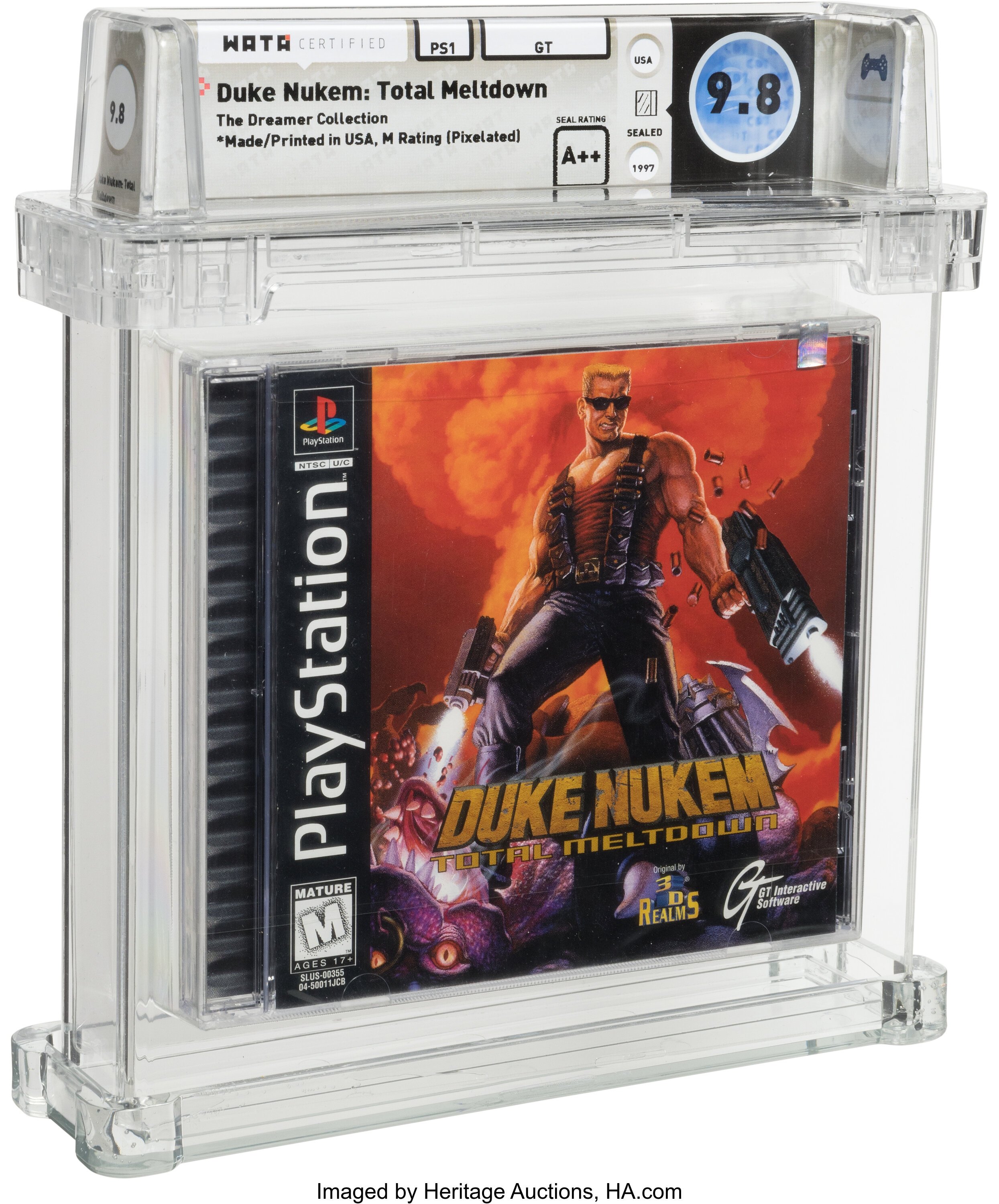 Duke Nukem: Total Meltdown (PS1) — PSA Pop Report & Prices