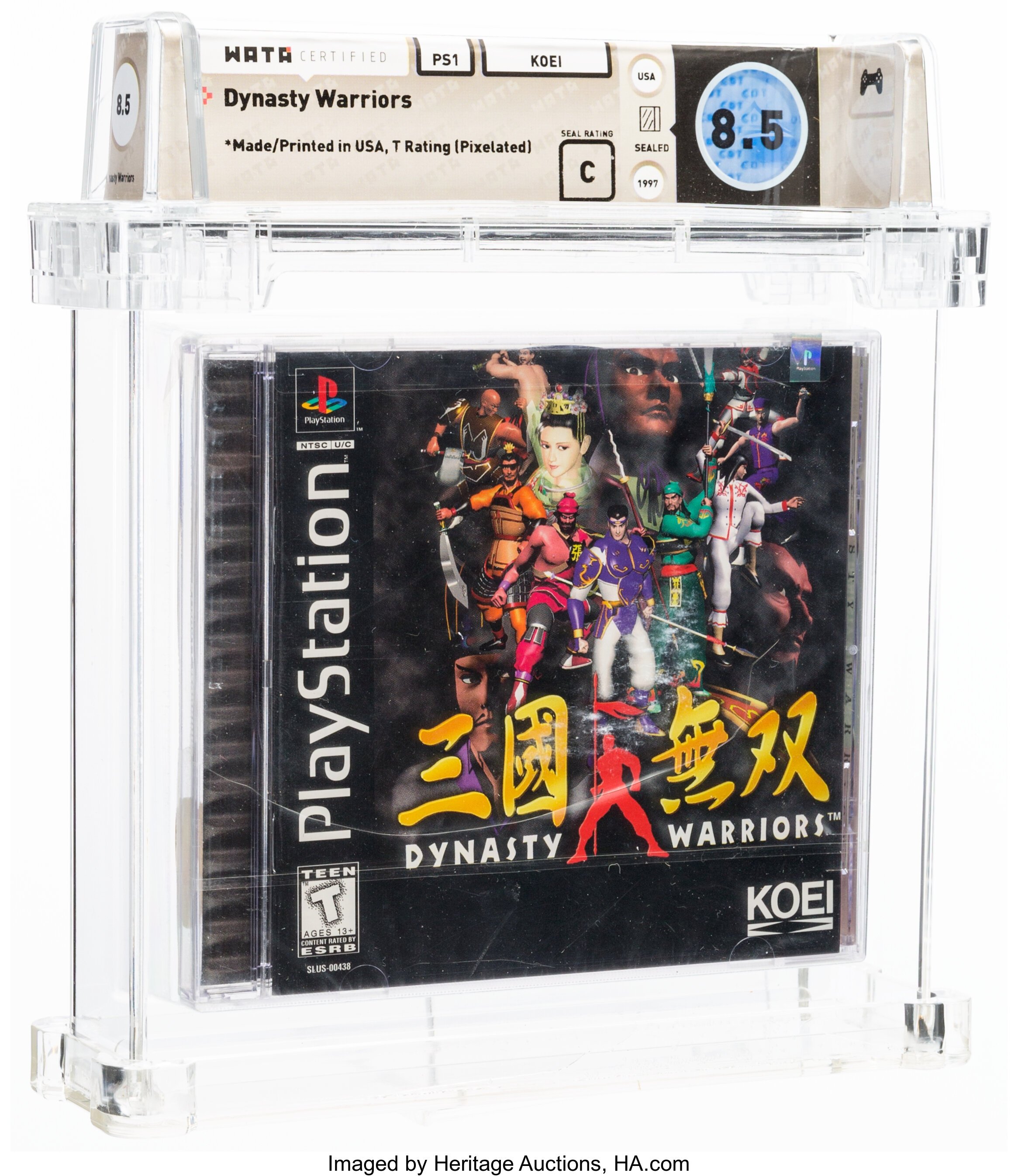 Dynasty Warriors (PS1): PSA Pop Report & Prices