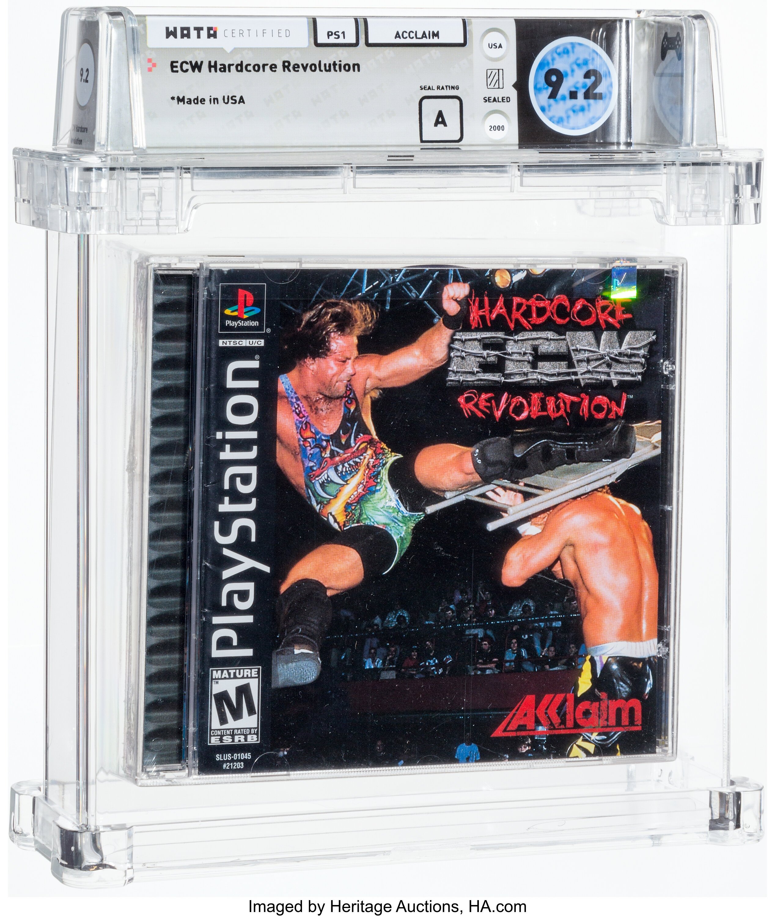 ECW Hardcore Revolution (PS1): PSA Pop Report & Prices