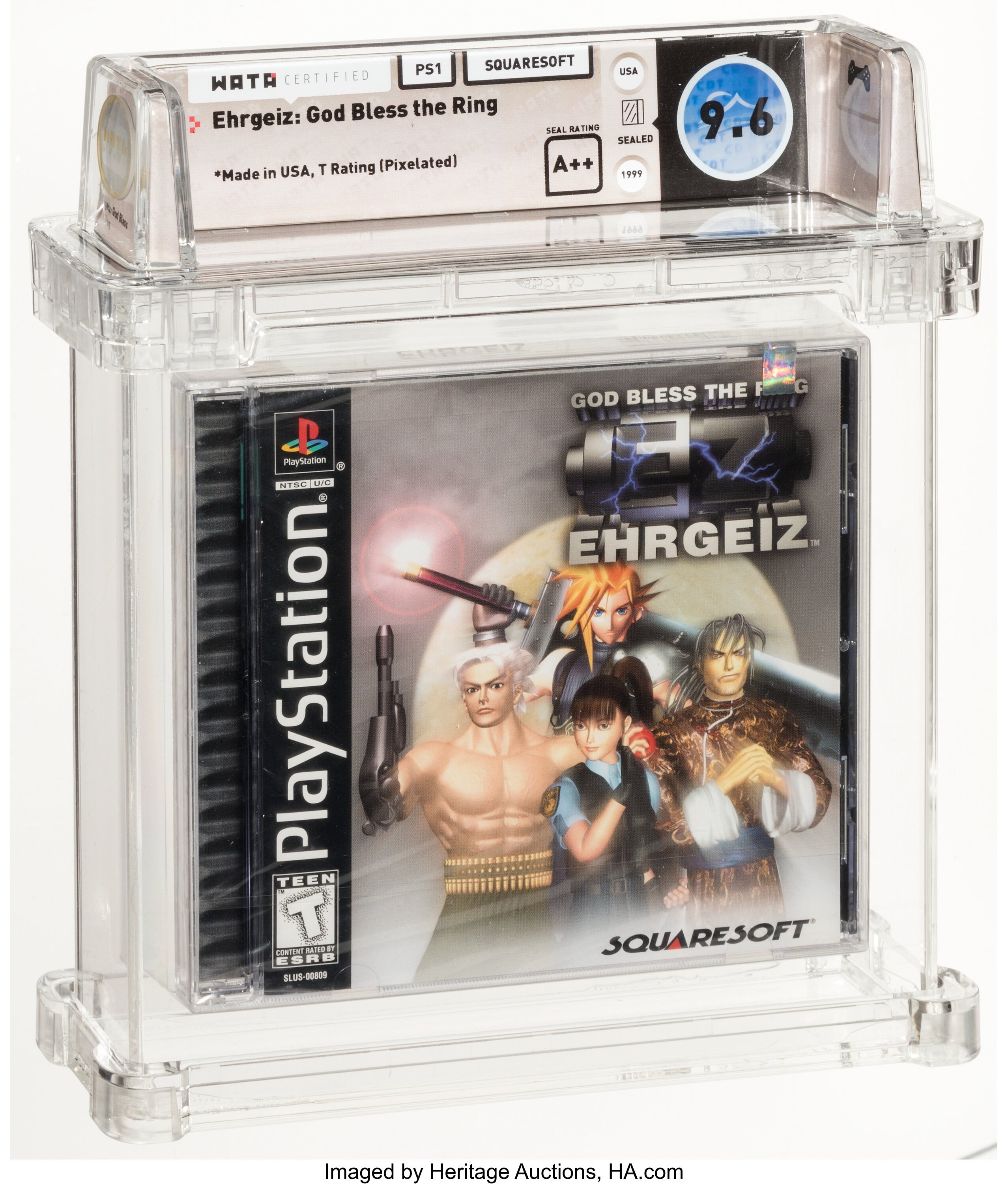 Ehrgeiz: God Bless the Ring (PS1) — PSA Pop Report & Prices