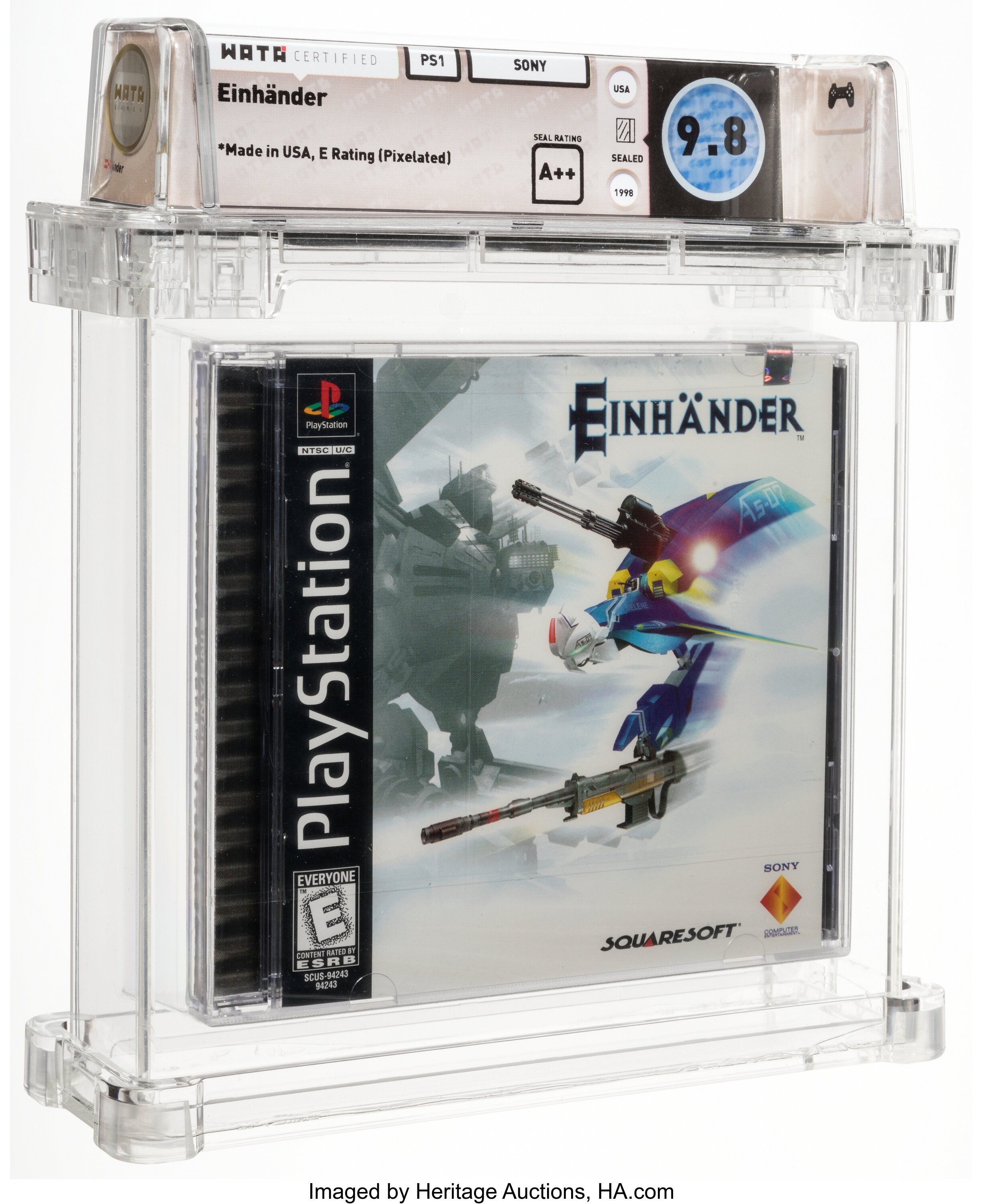 Einhänder (PS1): PSA Pop Report & Prices