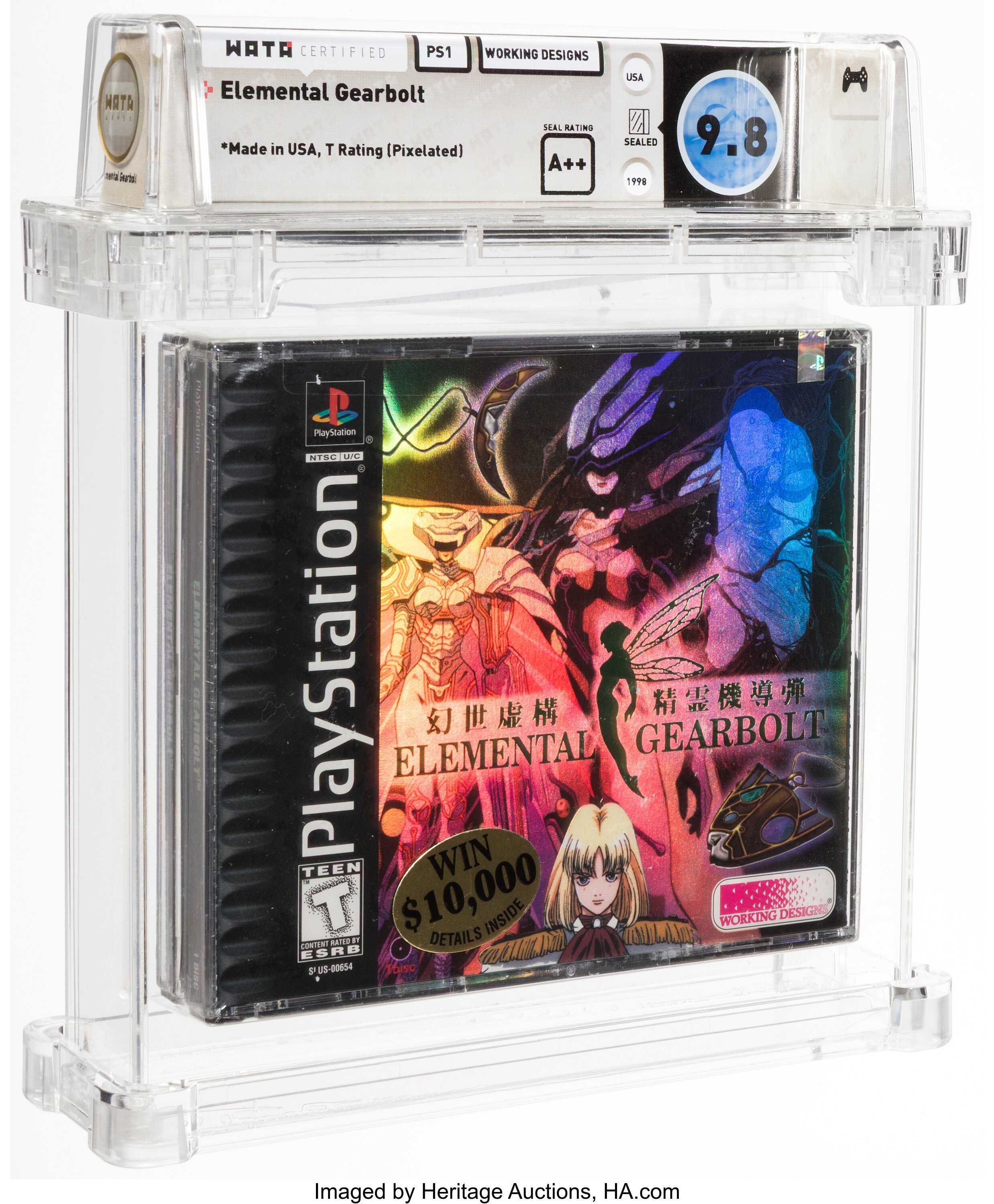 Elemental Gearbolt (PS1): PSA Pop Report & Prices