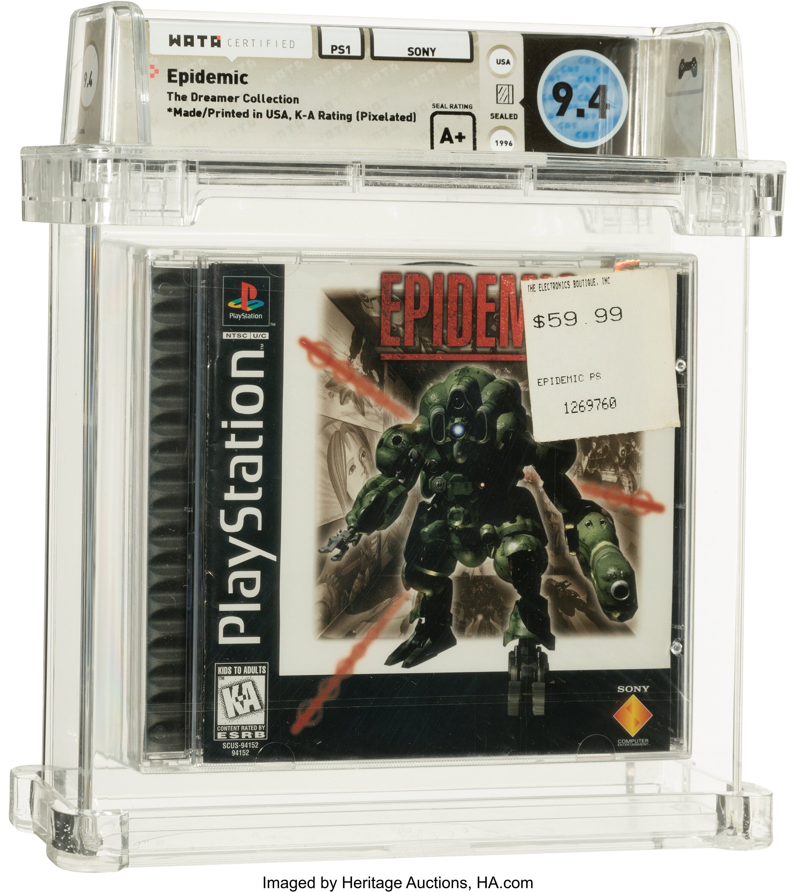 Epidemic (PS1): PSA Pop Report & Prices