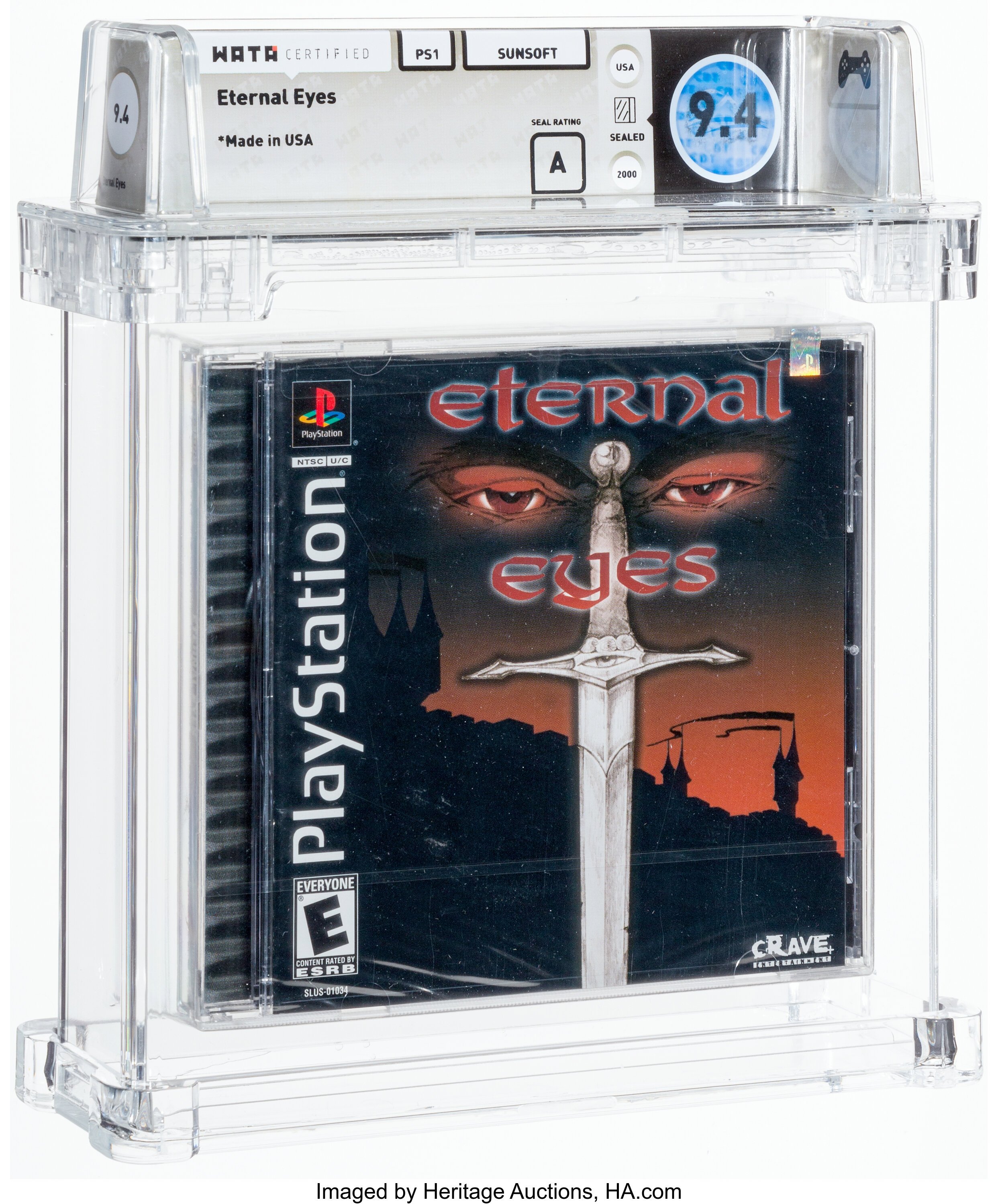 Eternal Eyes (PS1): PSA Pop Report & Prices