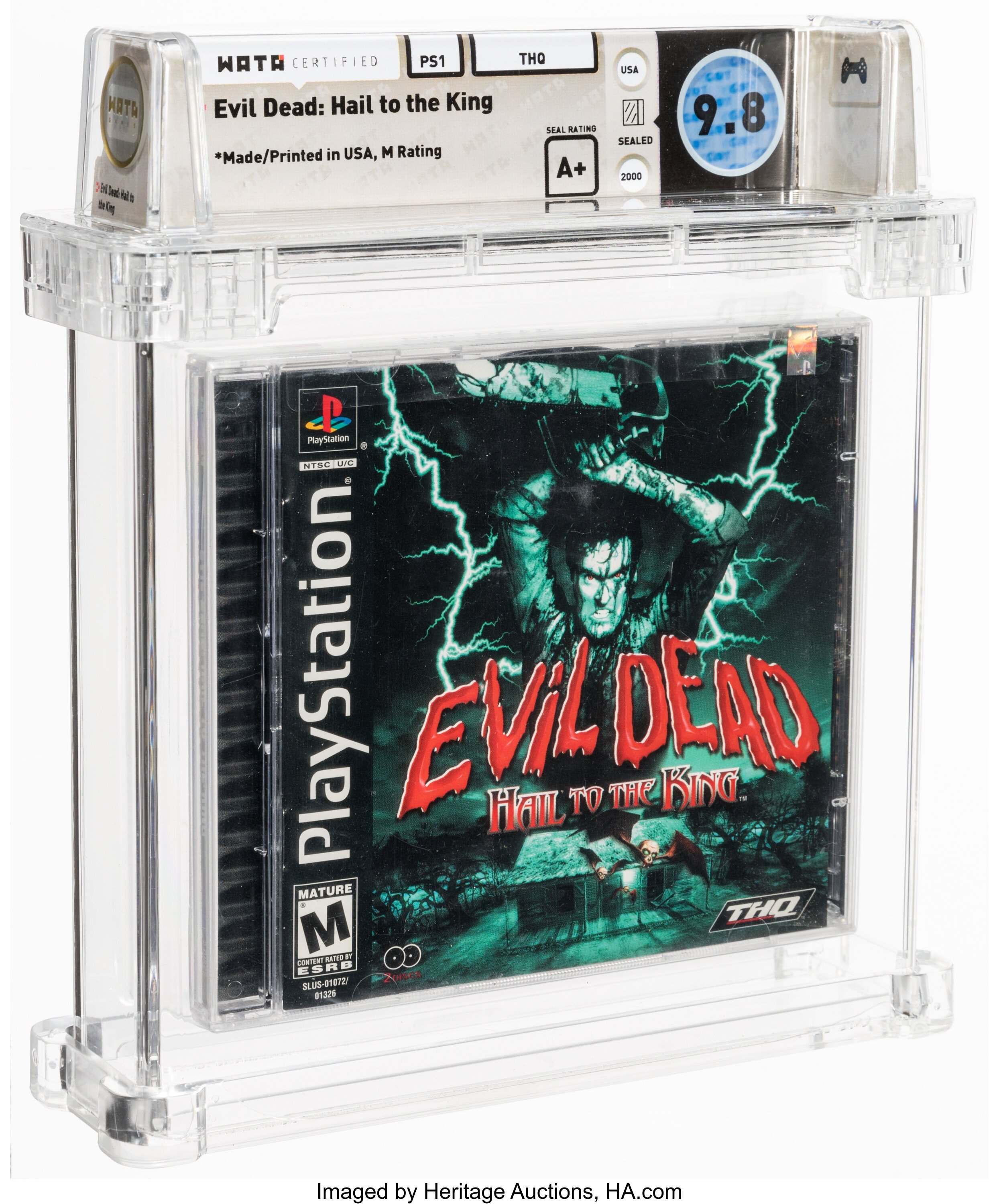 Evil Dead: Hail to the King (PS1) — PSA Pop Report & Prices