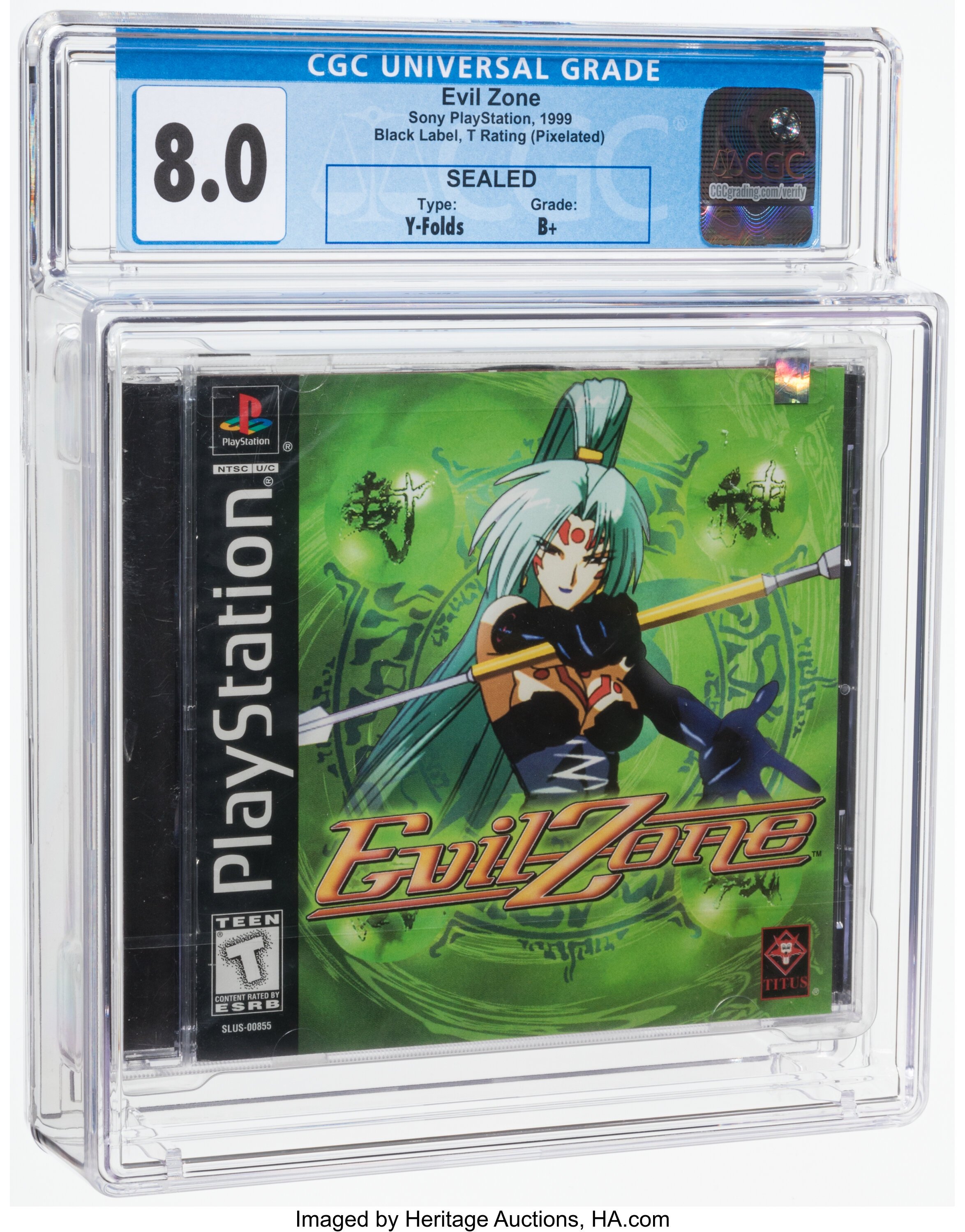 Evil Zone (PS1): PSA Pop Report & Prices
