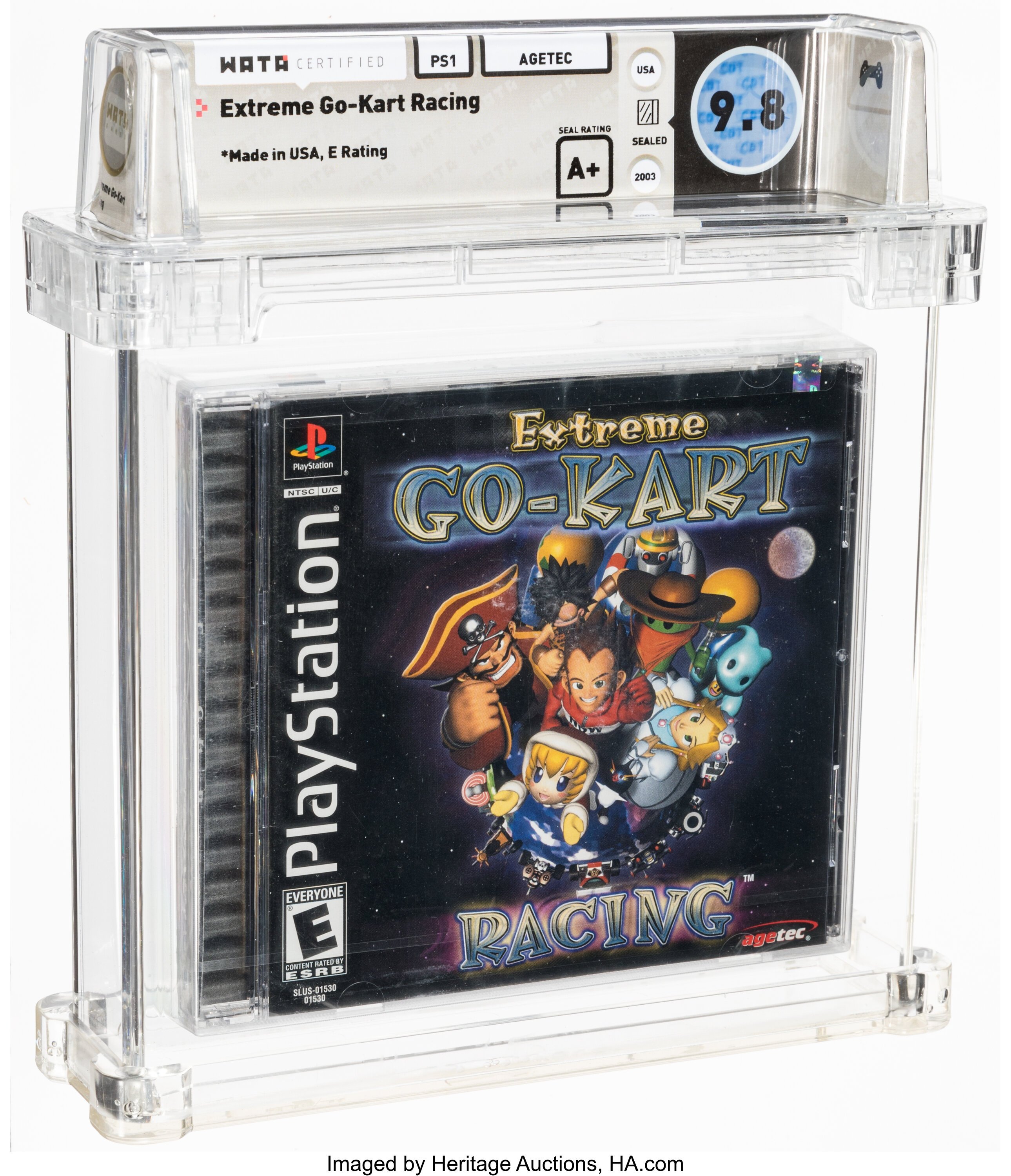 Extreme Go-Kart Racing (PS1): PSA Pop Report & Prices