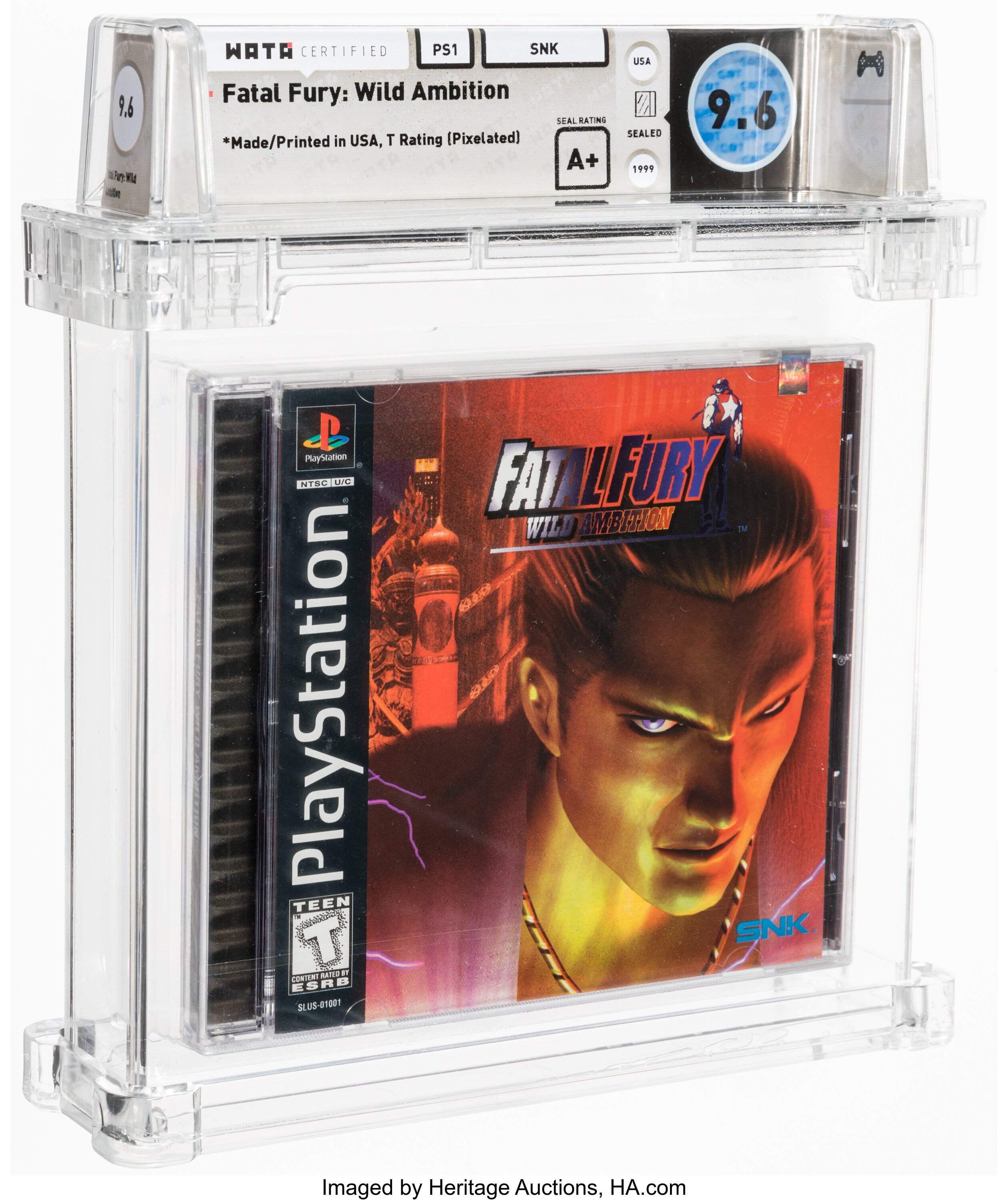 Fatal Fury: Wild Ambition (PS1) — PSA Pop Report & Prices