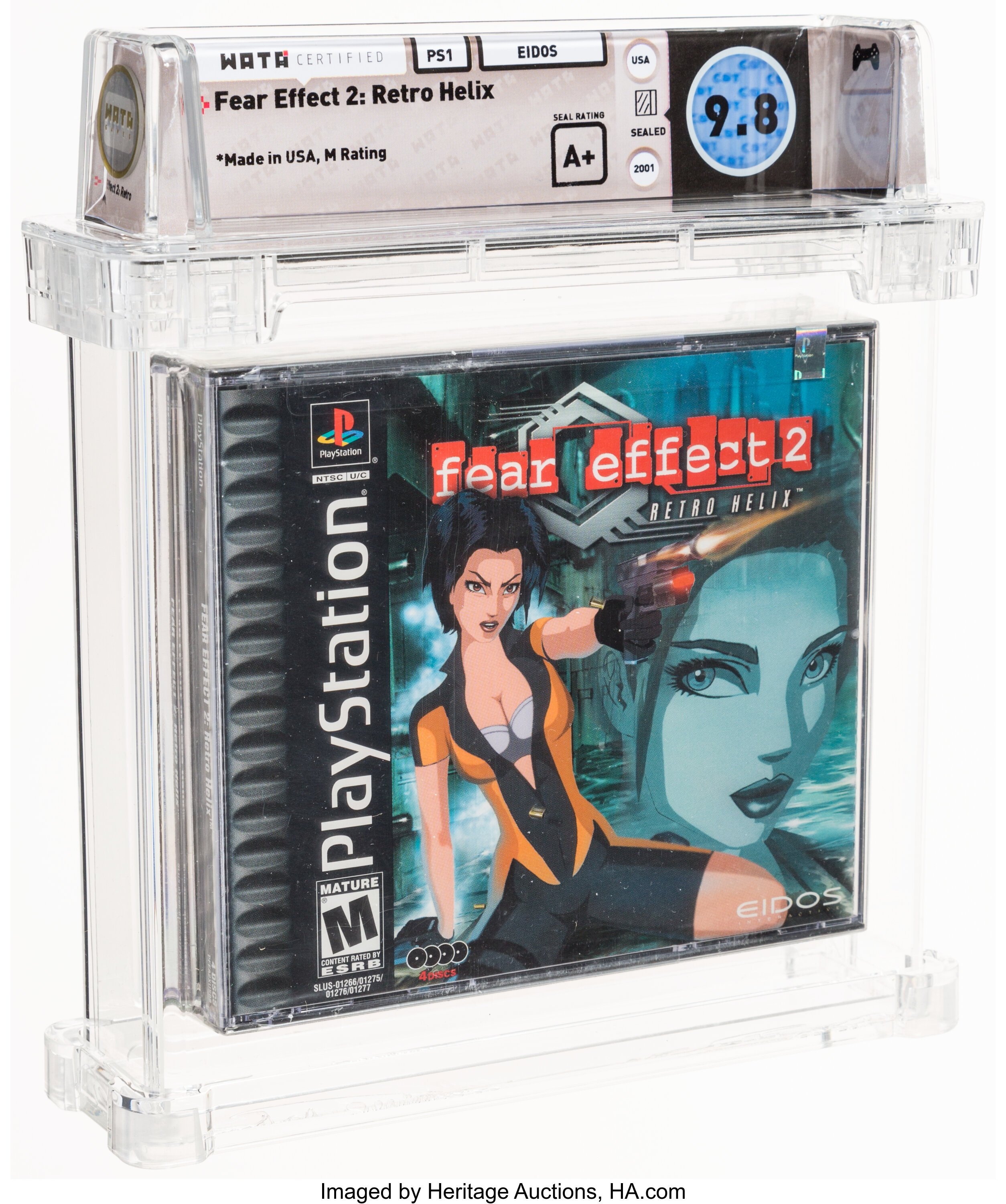 Fear Effect 2: Retro Helix (PS1) — PSA Pop Report & Prices