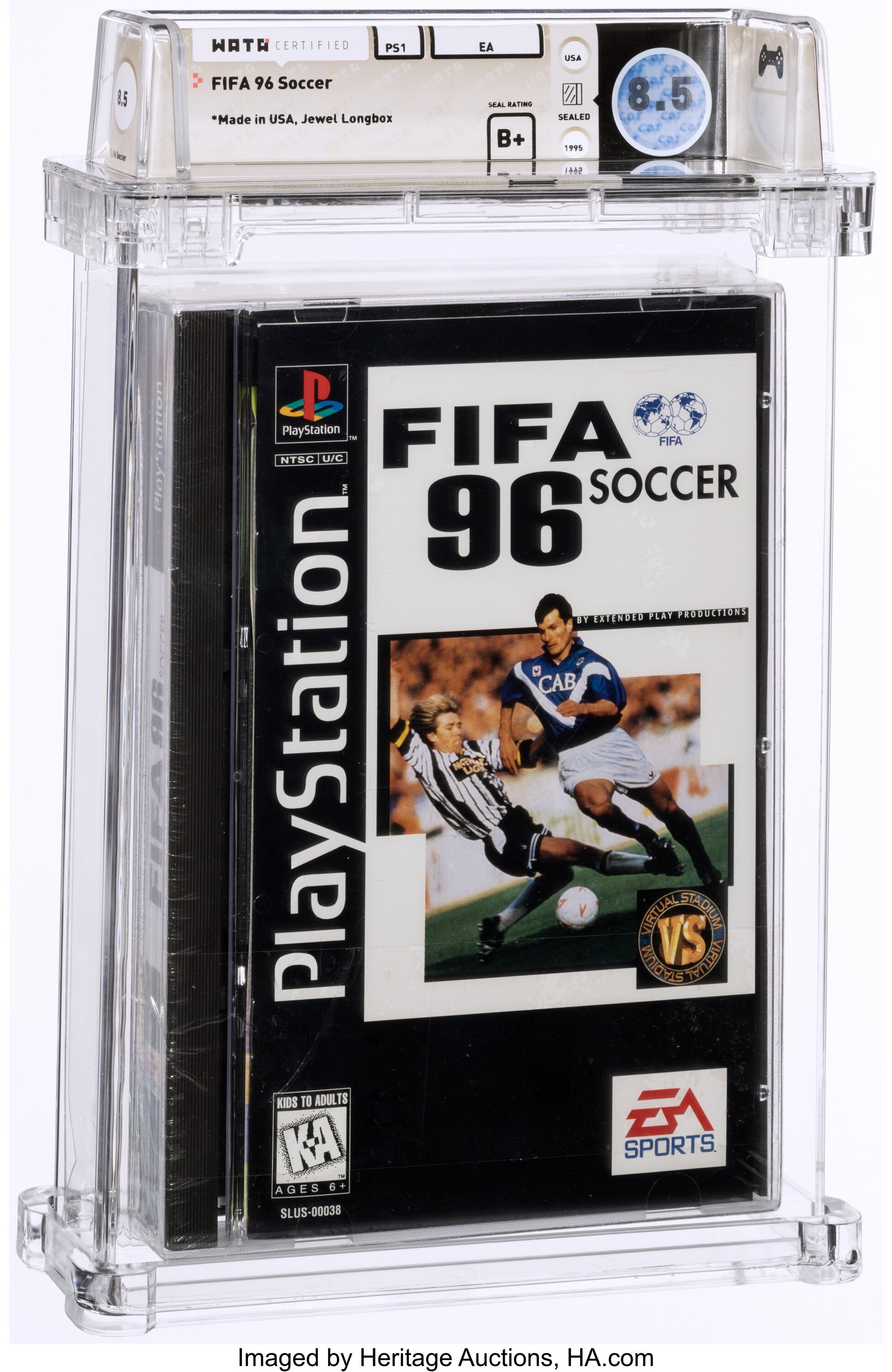 FIFA 96 Soccer (PS1): PSA Pop Report & Prices
