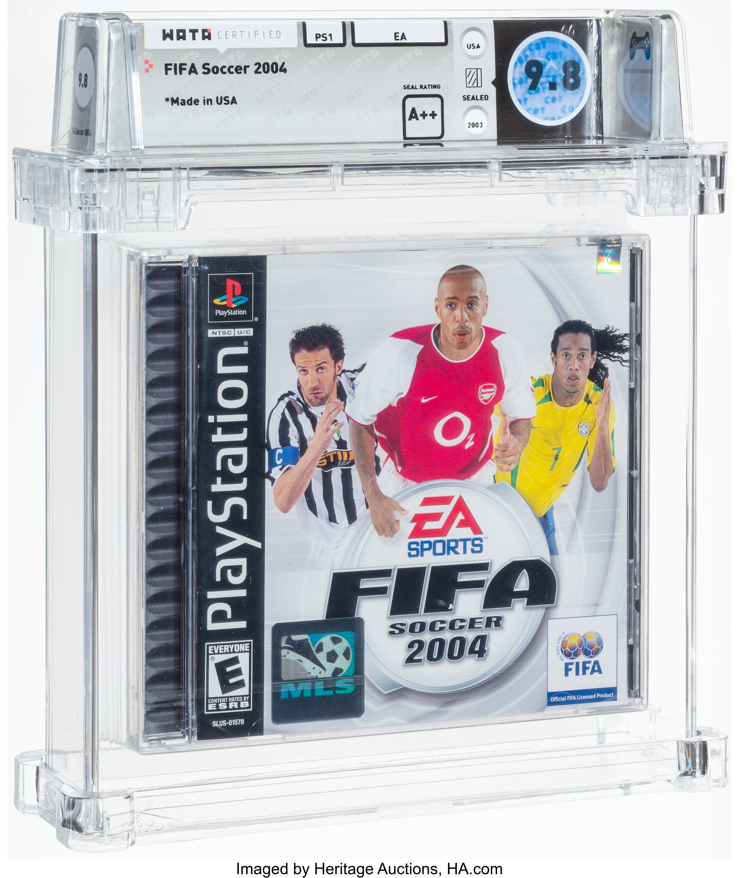 FIFA Soccer 2004 (PS1): PSA Pop Report & Prices