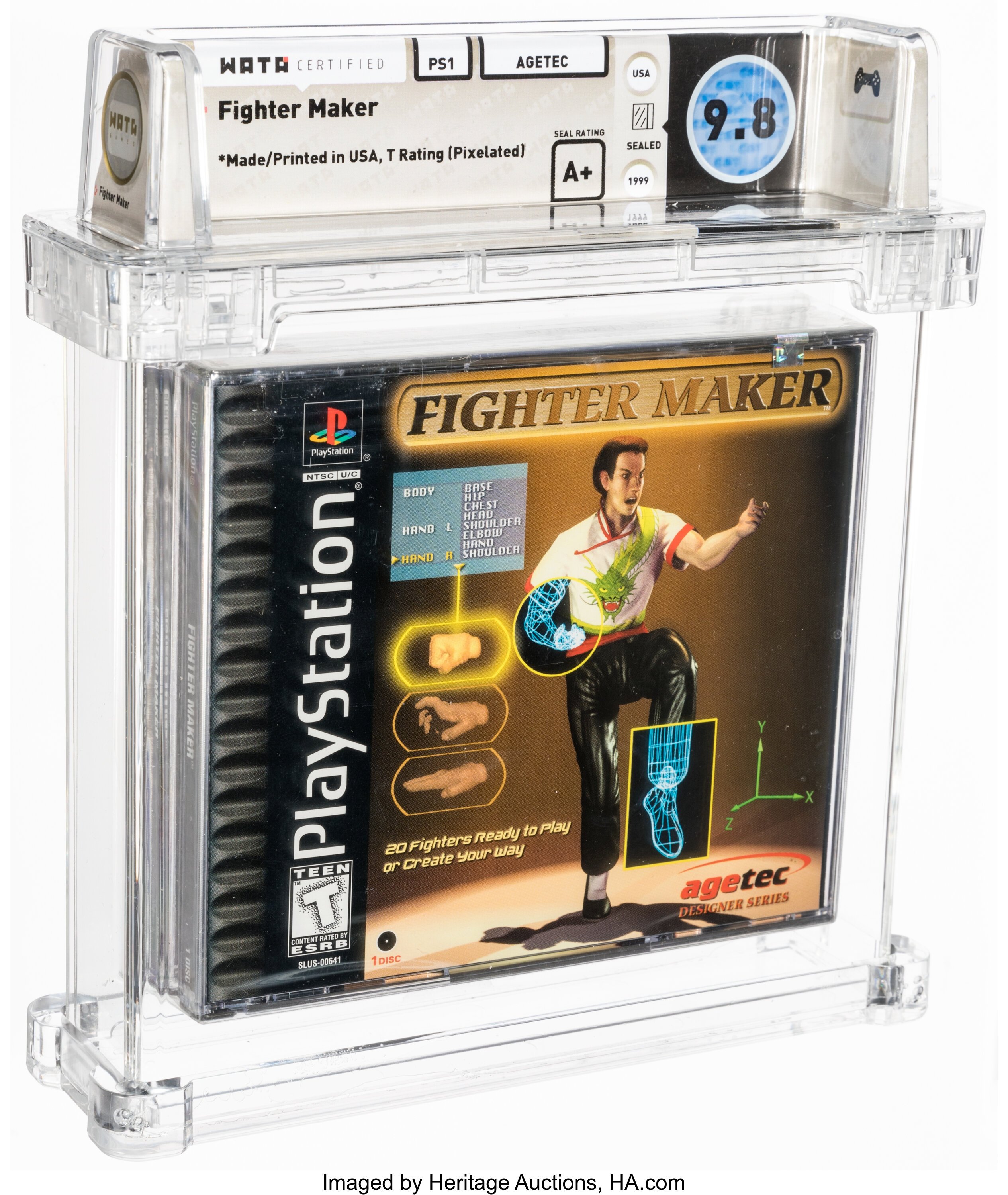 Fighter Maker (PS1): PSA Pop Report & Prices