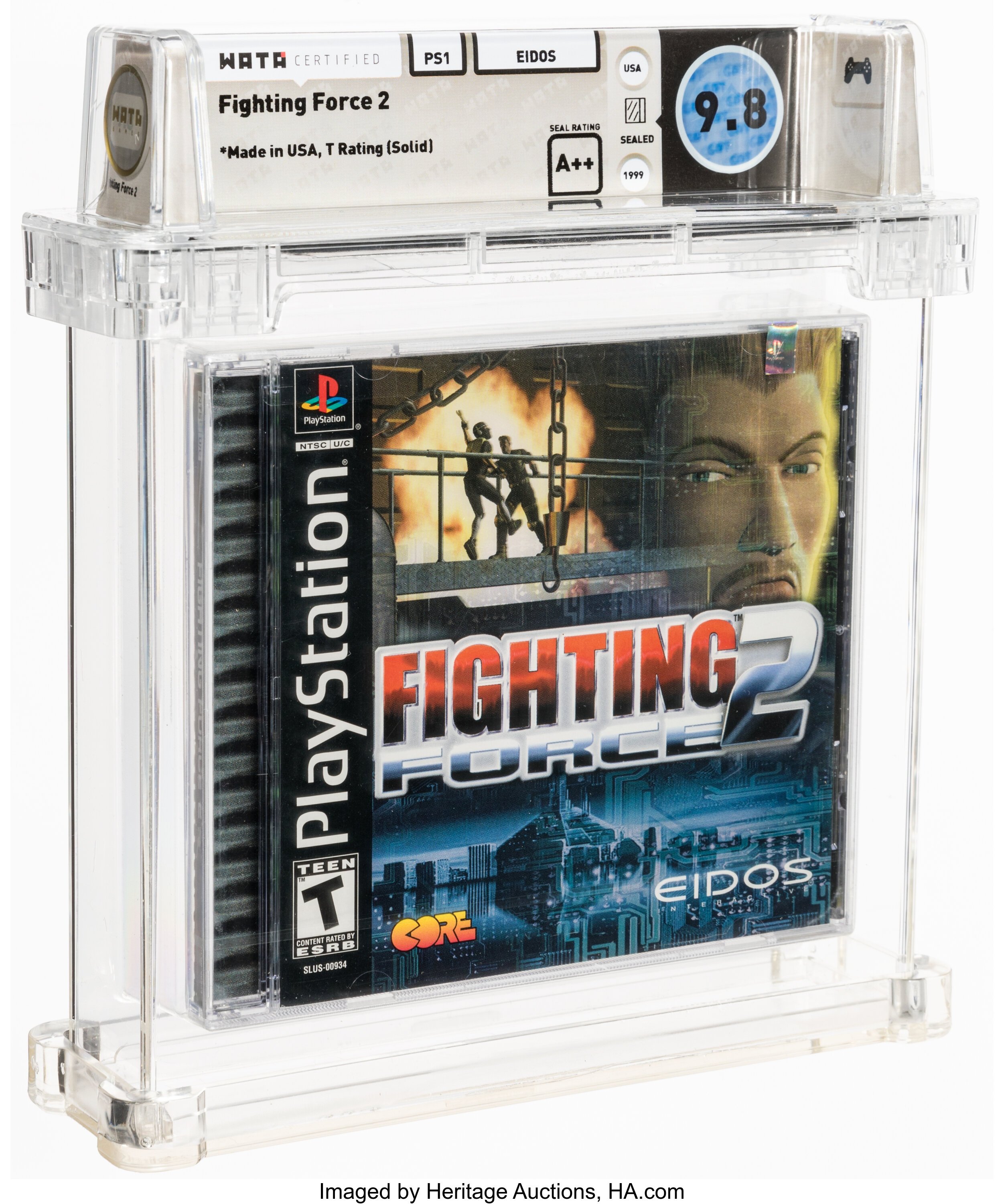 Fighting Force 2 (PS1): PSA Pop Report & Prices