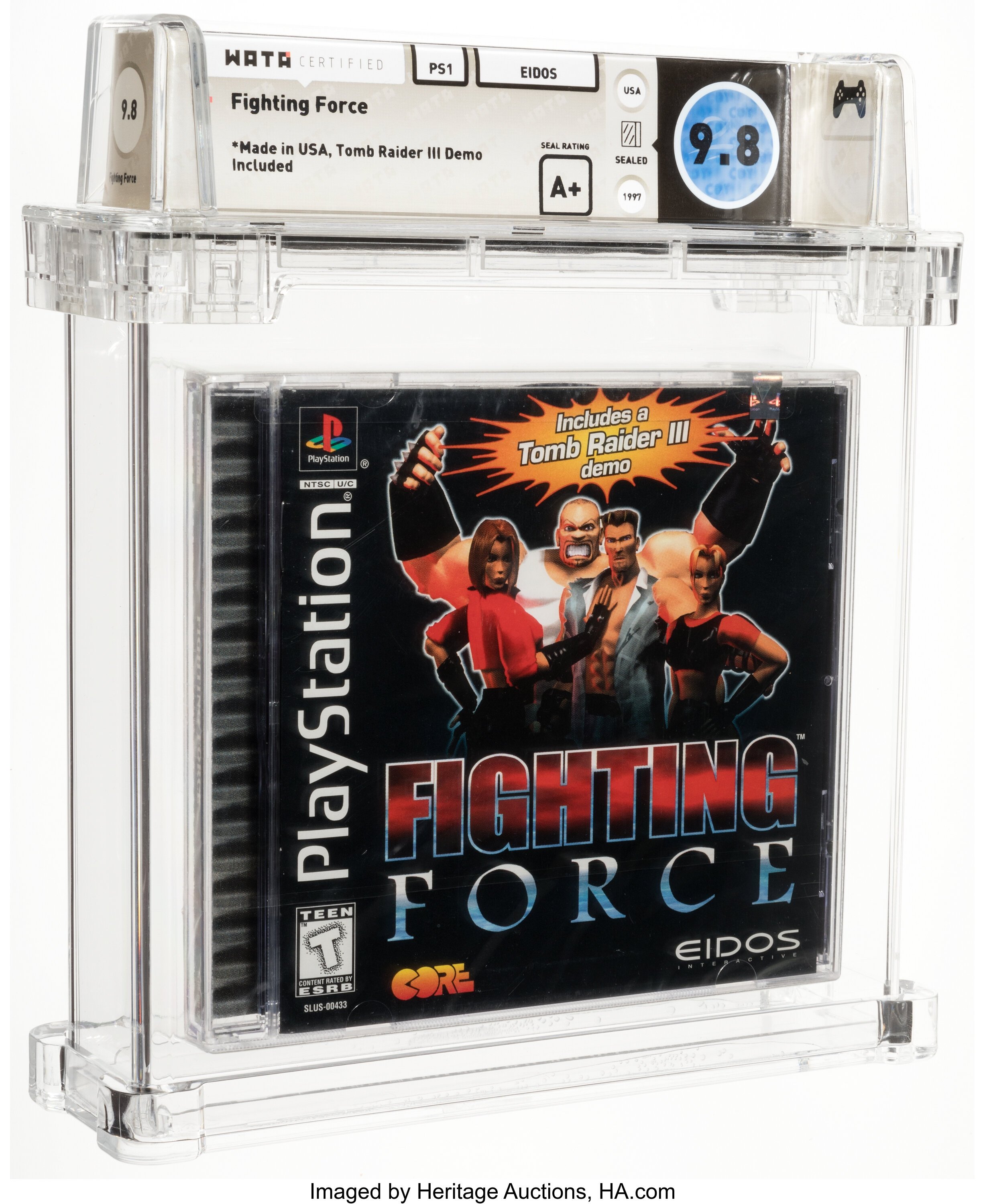 Fighting Force (PS1): PSA Pop Report & Prices