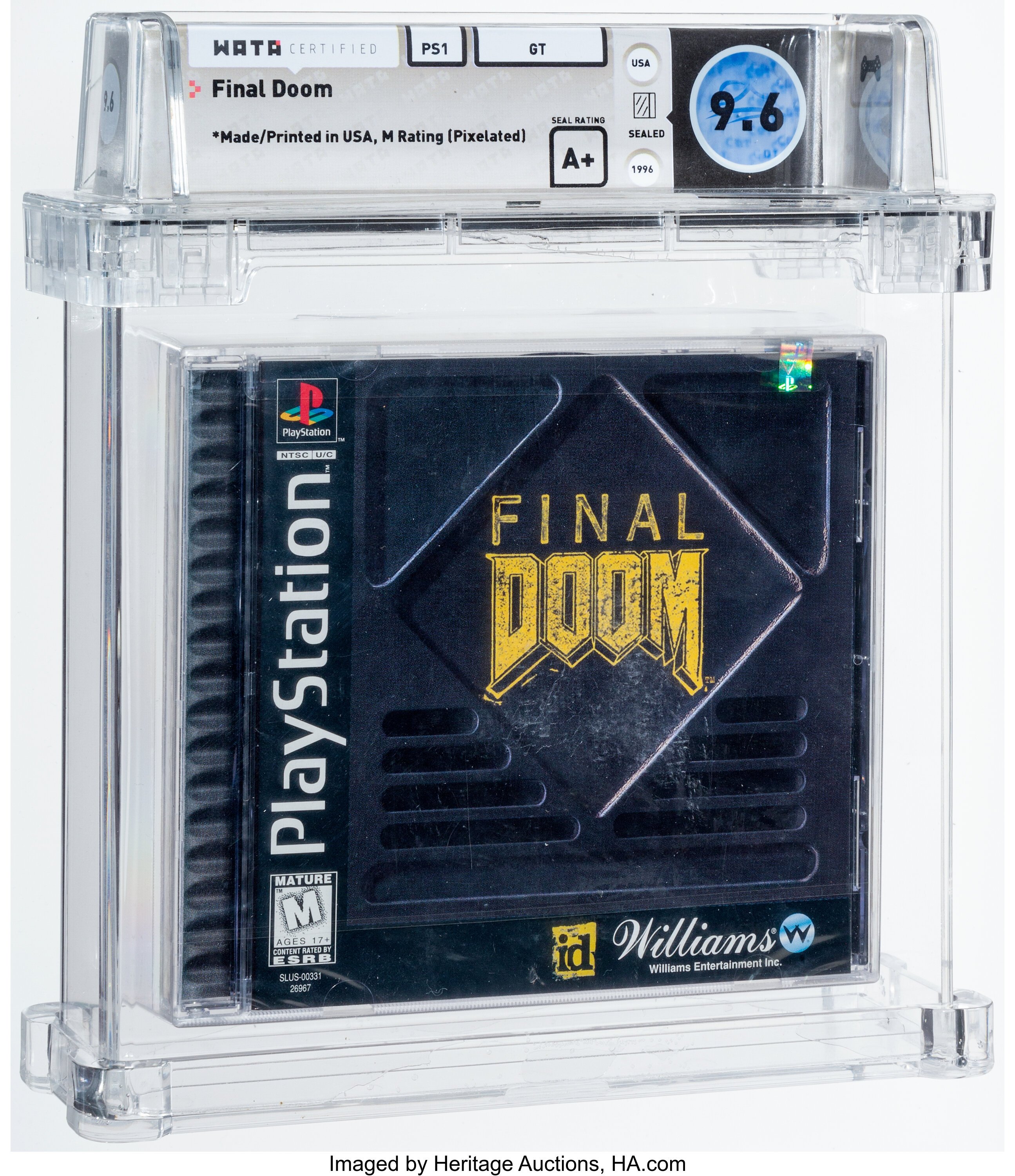 Final Doom (PS1): PSA Pop Report & Prices