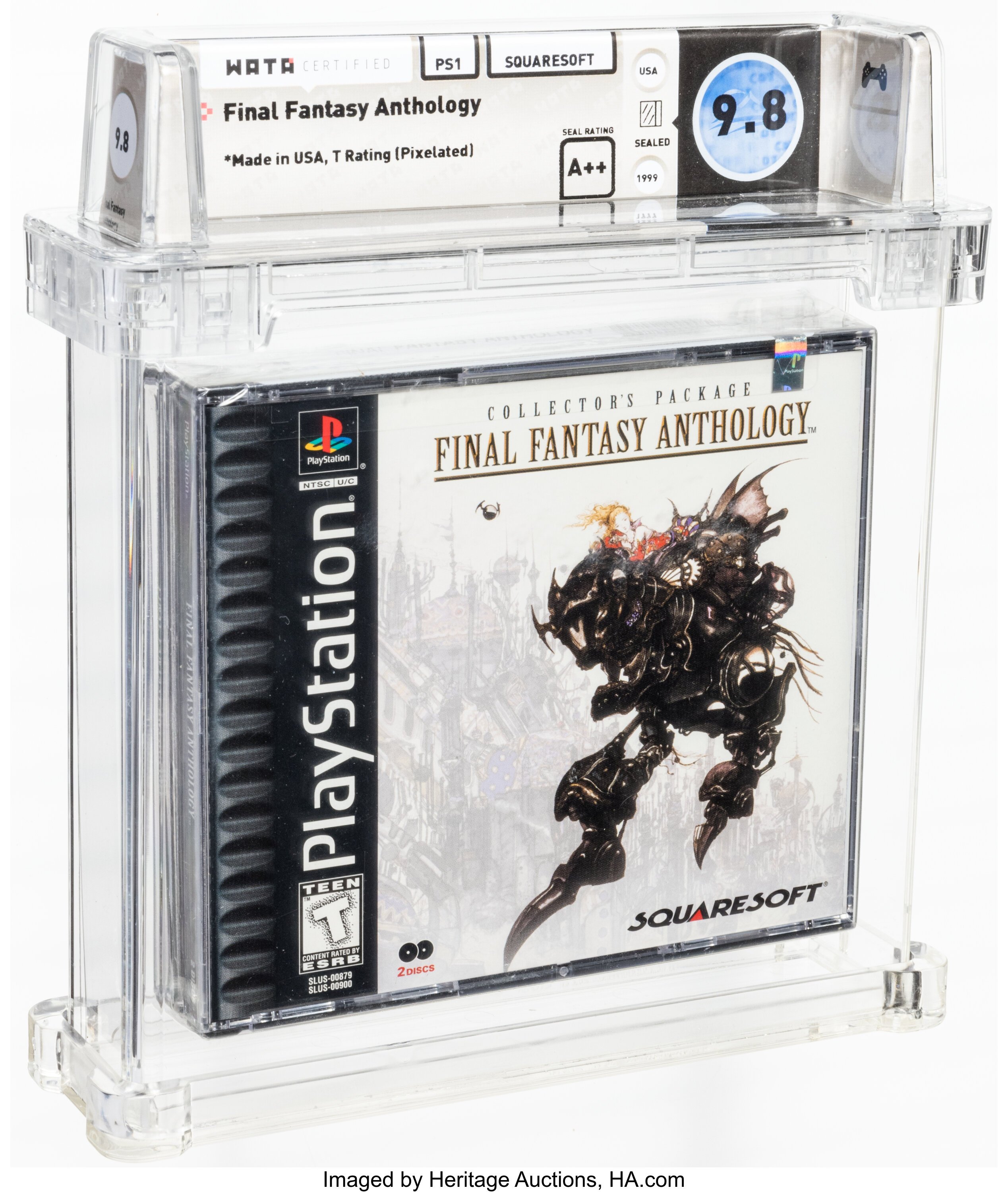 Final Fantasy Anthology (PS1): PSA Pop Report & Prices