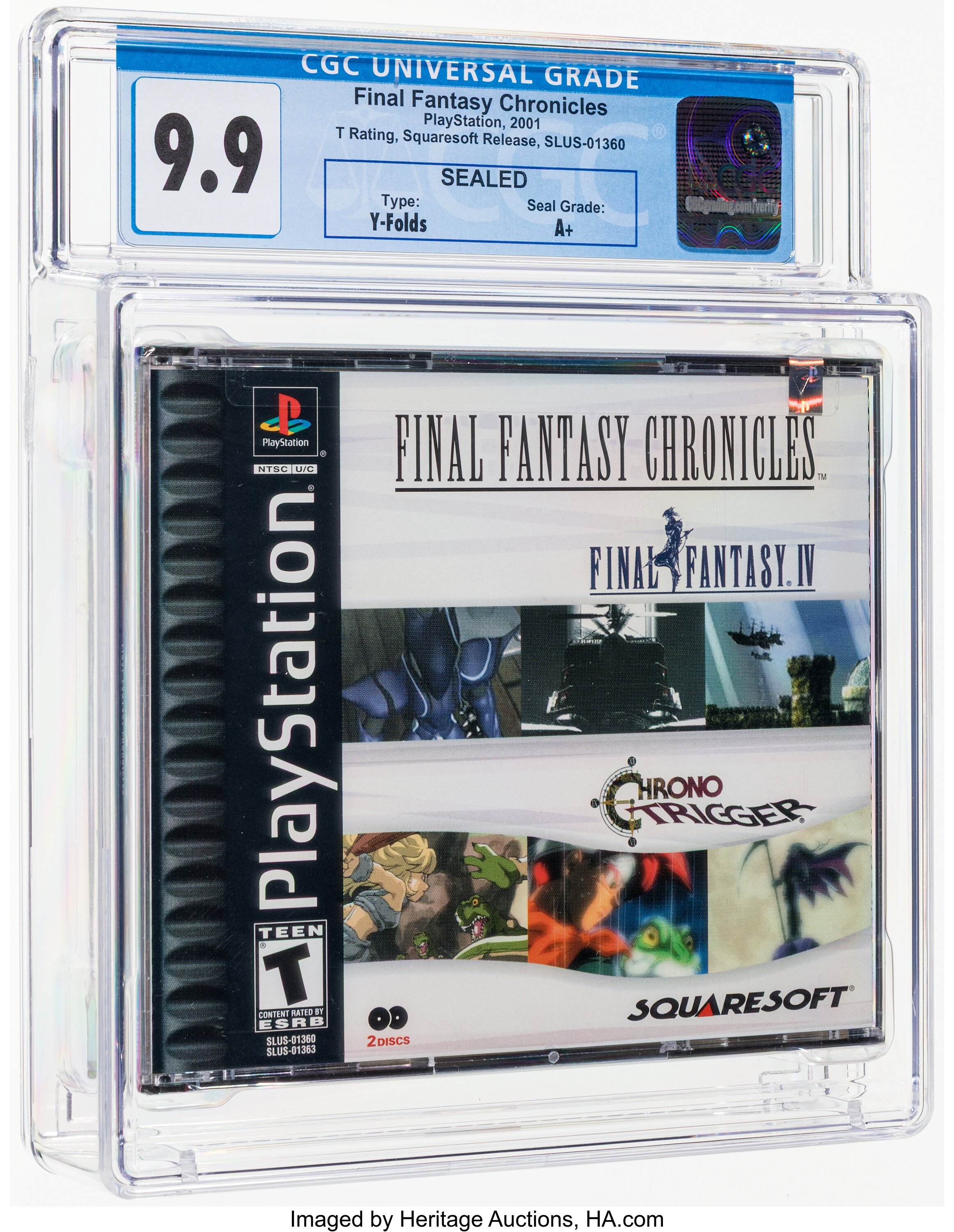 Final Fantasy Chronicles (PS1): PSA Pop Report & Prices