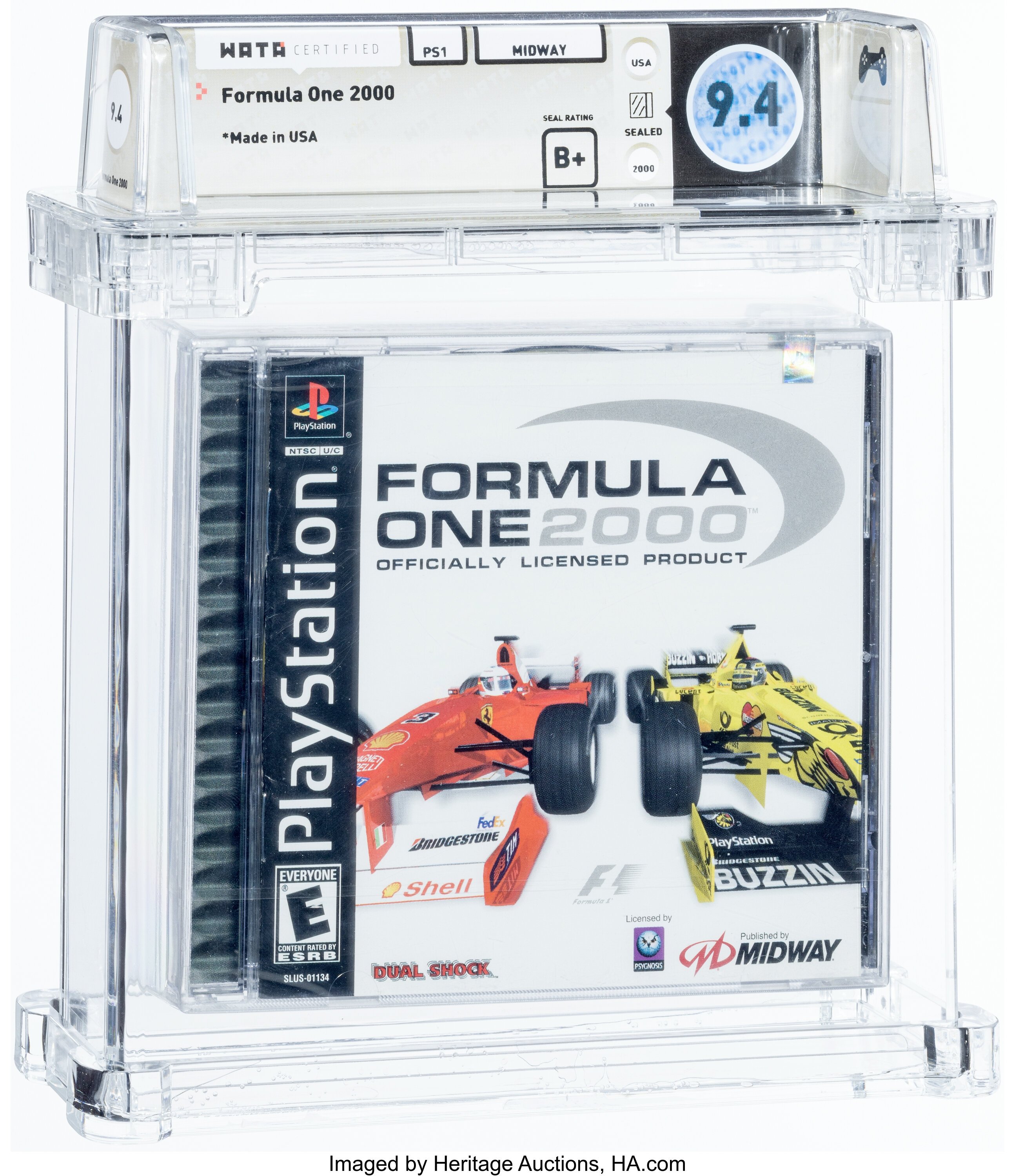 Formula One 2000 (PS1): PSA Pop Report & Prices